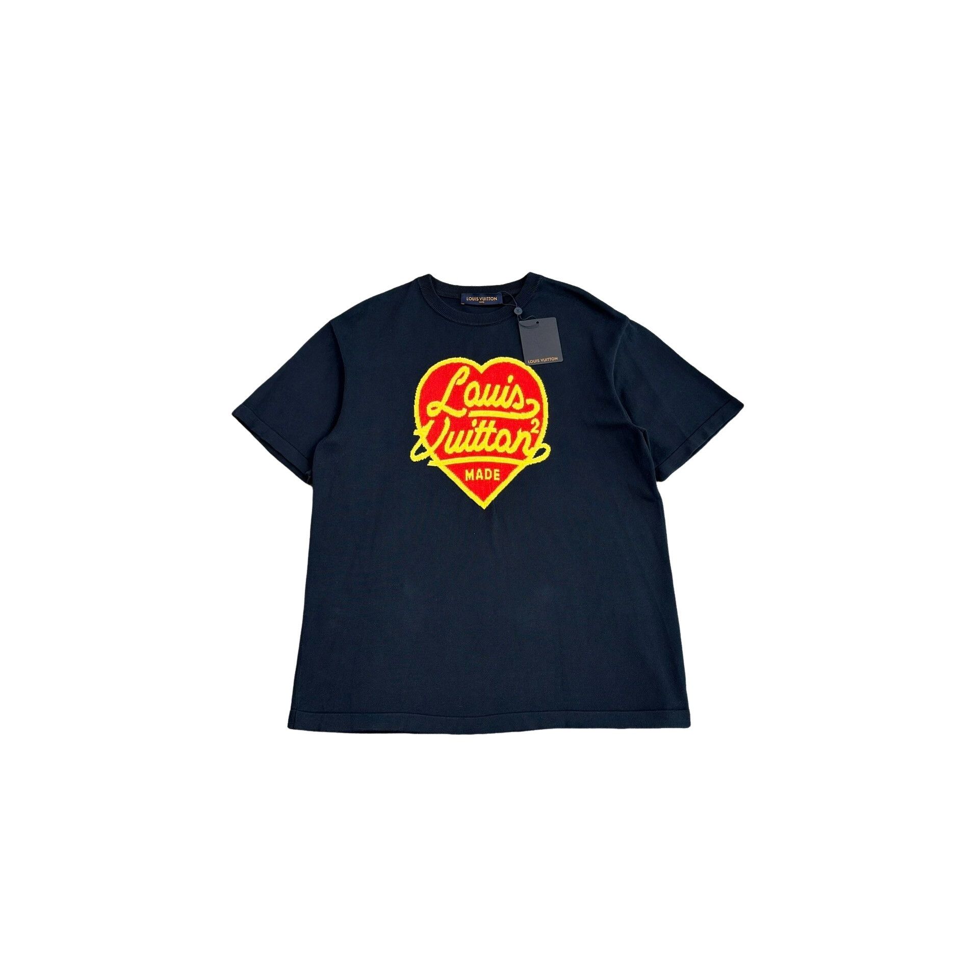 Louis Vuitton Louis Vuitton x Nigo Heart Knit T-Shirt XL Size US XL / EU 56 / 4 - 1 Thumbnail