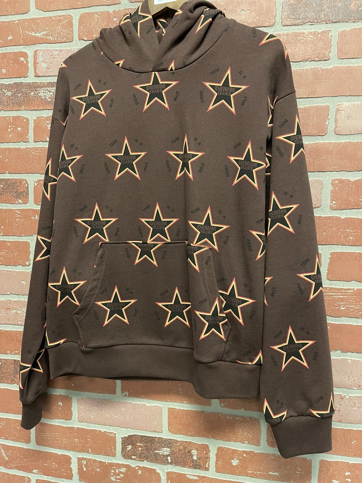 DENIM TEARS Denim Tears Brown “Every Tears a Star” Size L Size US L / EU 52-54 / 3 - 3 Thumbnail