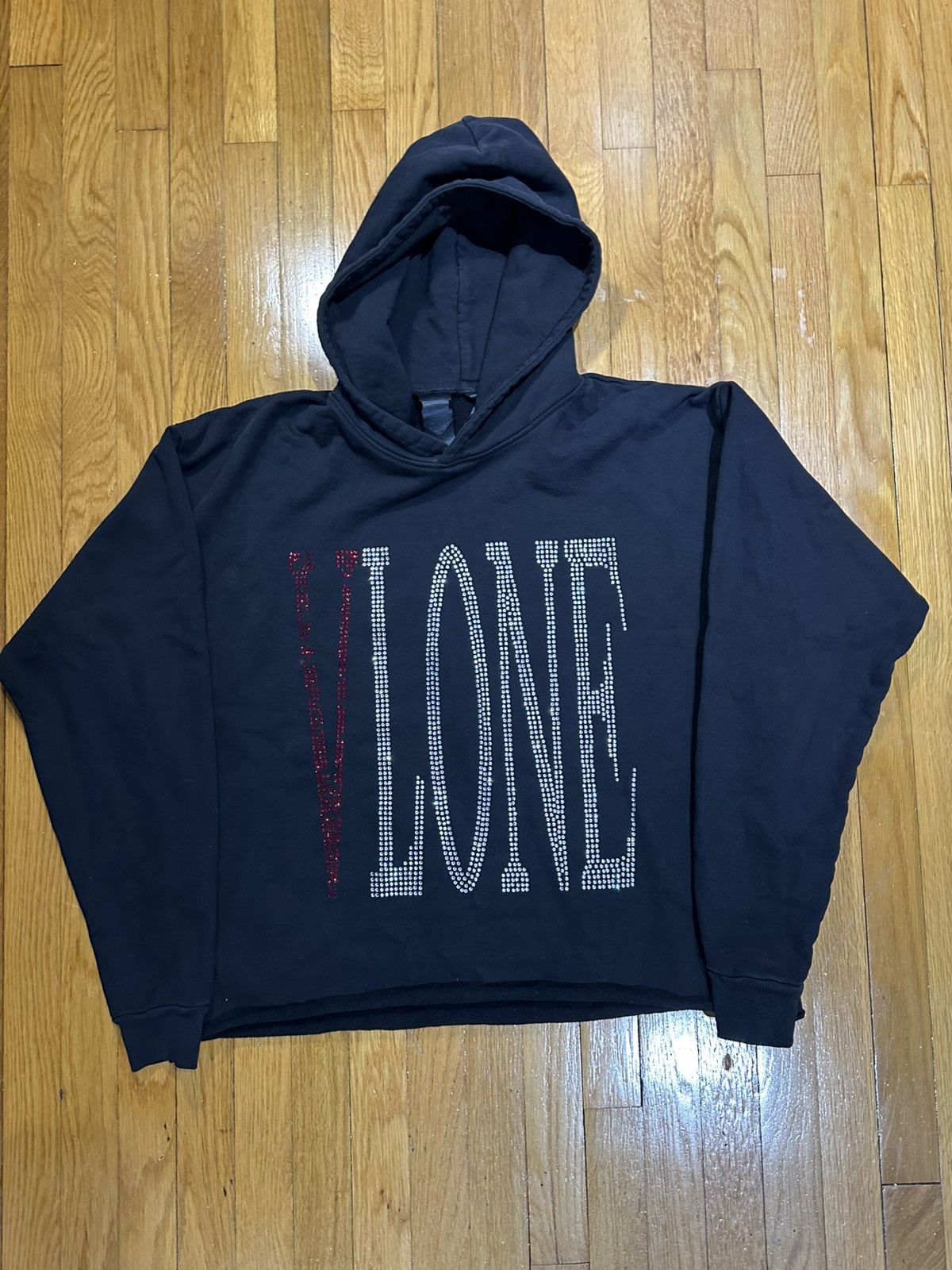 Vlone VLONE STAPLE RED RHINESTONE HOODIE Size US M / EU 48-50 / 2 - 1 Thumbnail