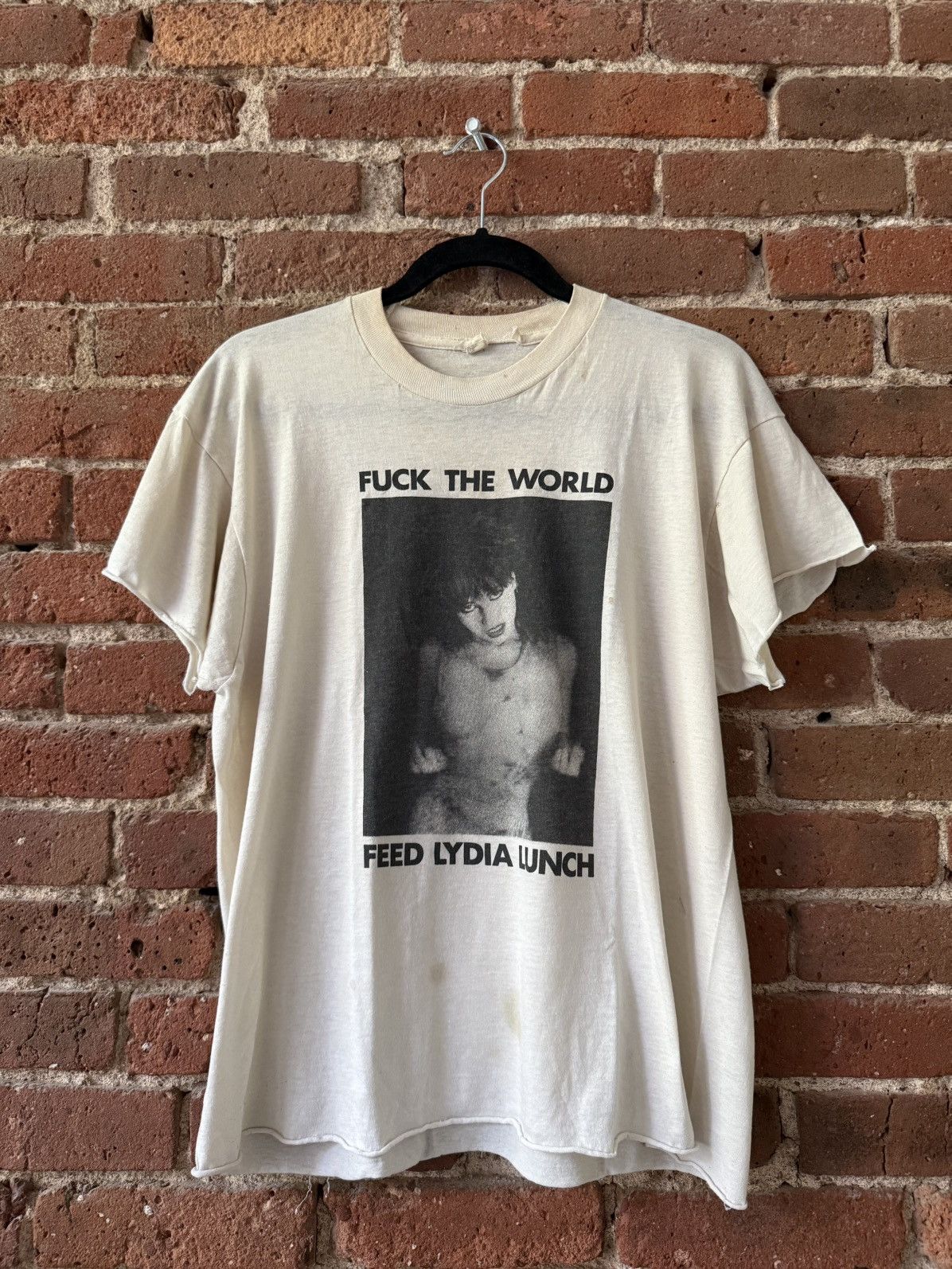 Band Tees Vintage Lydia Lunch 1980s promo tee Size US M / EU 48-50 / 2 - 1 Thumbnail