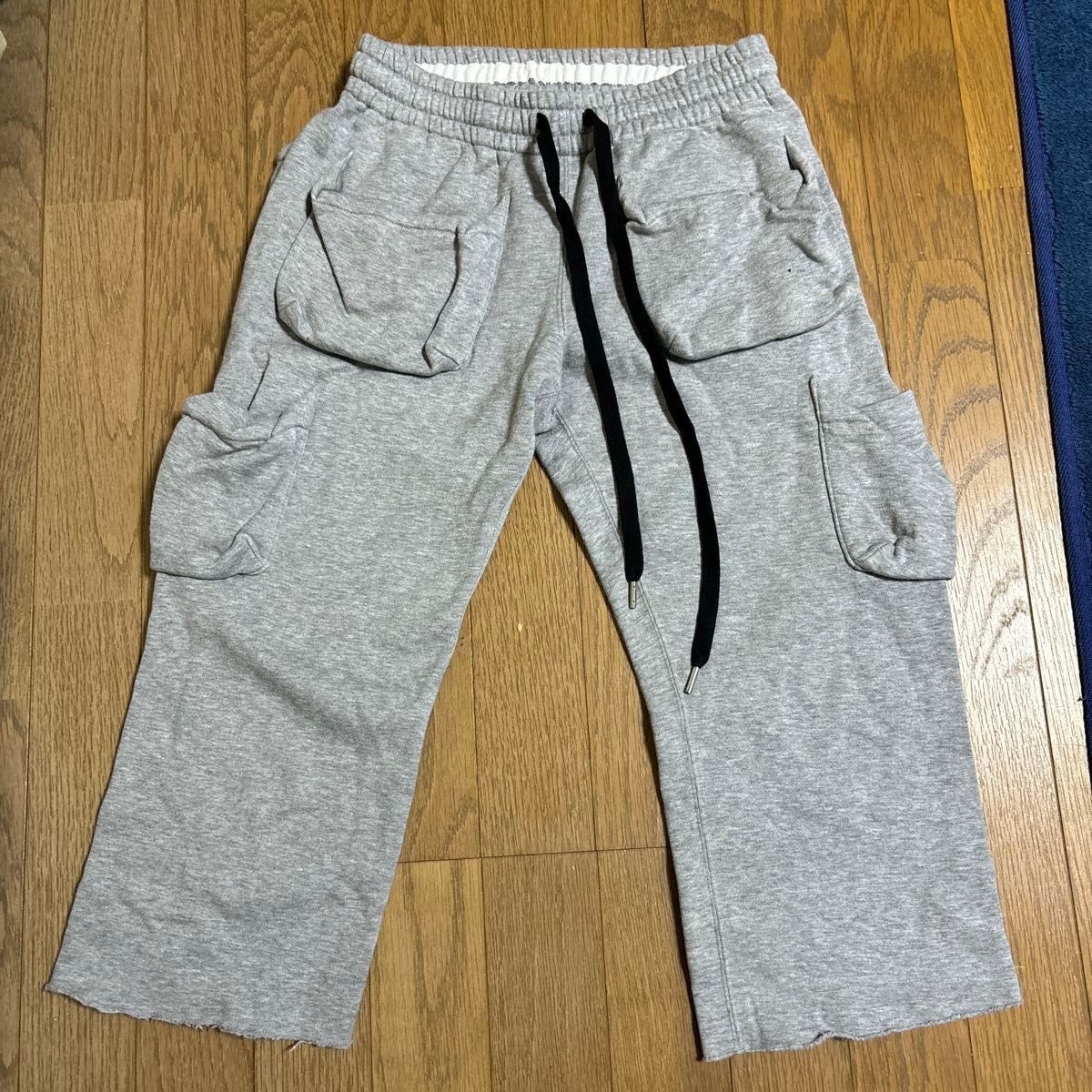 Number (N)ine Cargo Pocket Sweatpants Size US 30 / EU 46 - 1 Thumbnail