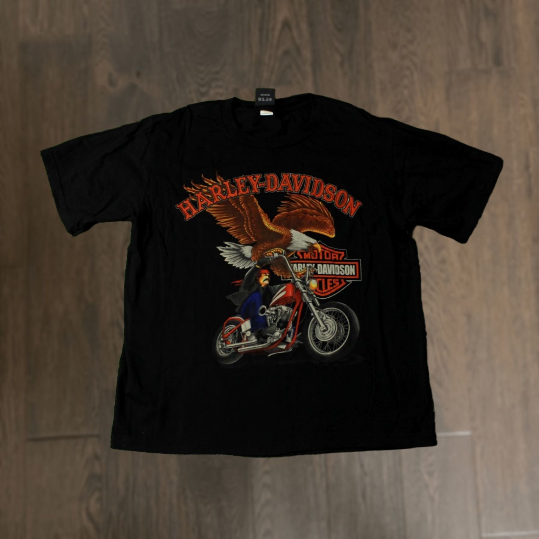 Harley Davidson HARLEY DAVIDSON MOTOR CYCLES SHIRT MEN XL Black Official Product Print Harley Davidson 2010s Vintage/Basic Tee Motorbike Mens Size US XL / EU 56 / 4 - 1 Thumbnail
