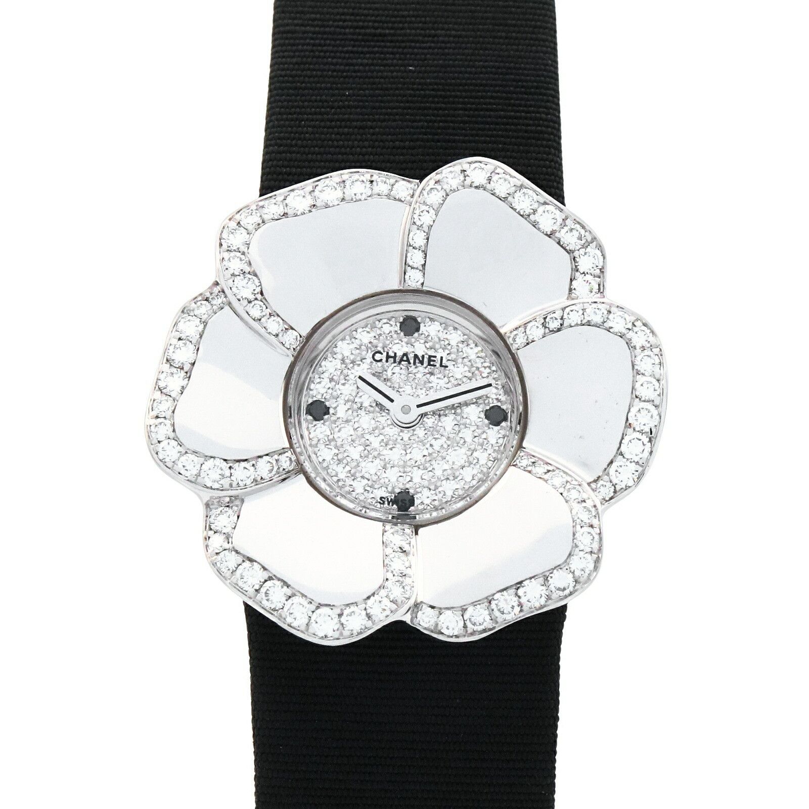 Chanel Chanel CHANEL Camelia Au750 Watch Precious Metal Quartz H1190 DUTY FREE for USA Size ONE SIZE - 1 Thumbnail