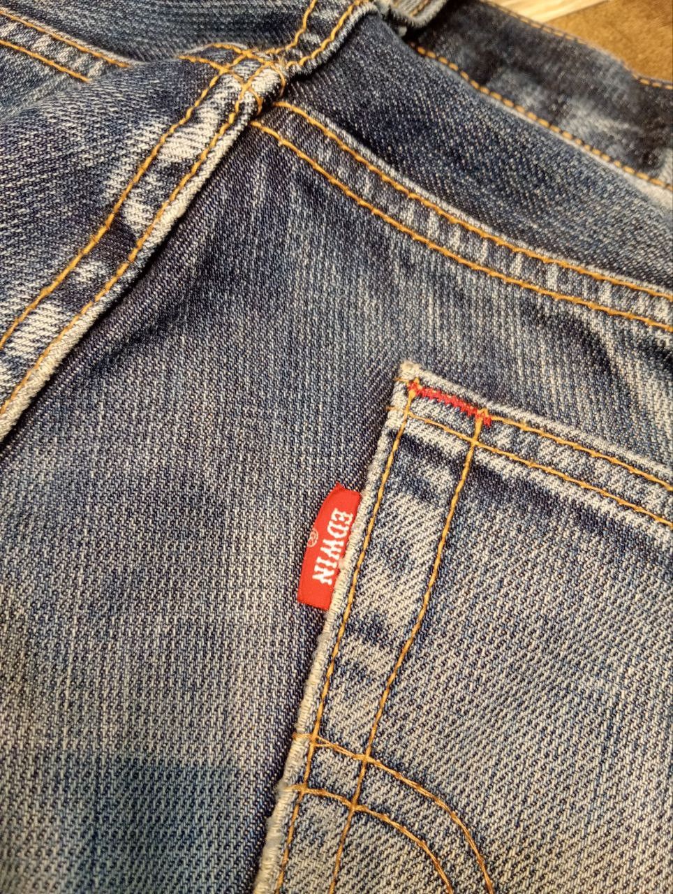 Edwin VINTAGE EDWIN ZYLON X KUSHITANI HAMAMATSU LIMITED JEANS Size US 33 - 14 Thumbnail