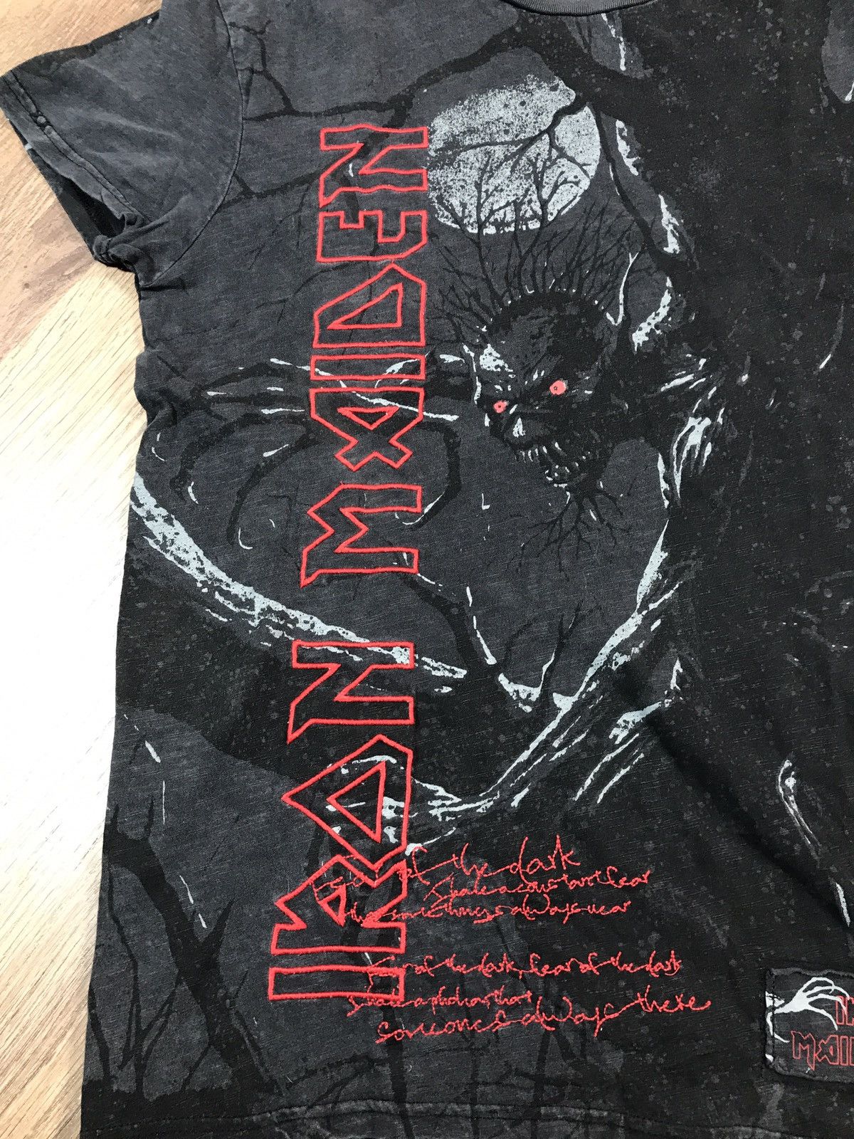Iron Maiden × Vintage Iron Maiden Rock T Shirt Size US M / EU 48-50 / 2 - 3 Thumbnail