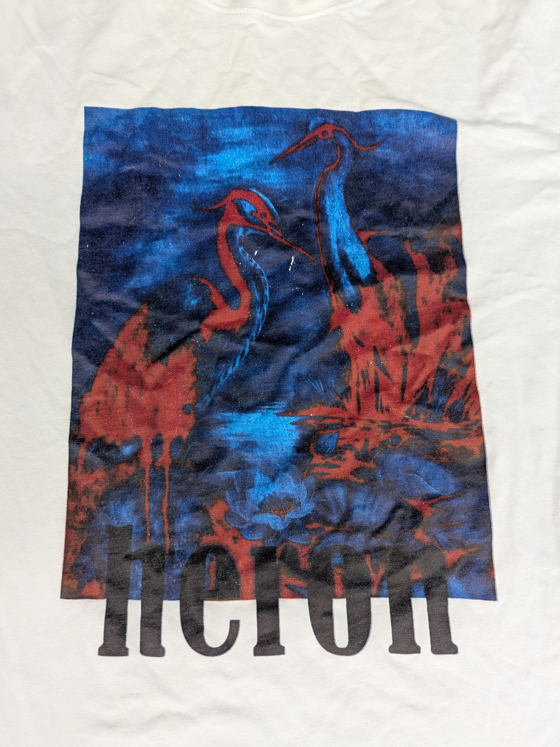 Heron Preston Vintage Y2K Heron Preston Bird Tee Streetwear 90s Style Size US M / EU 48-50 / 2 - 4 Thumbnail