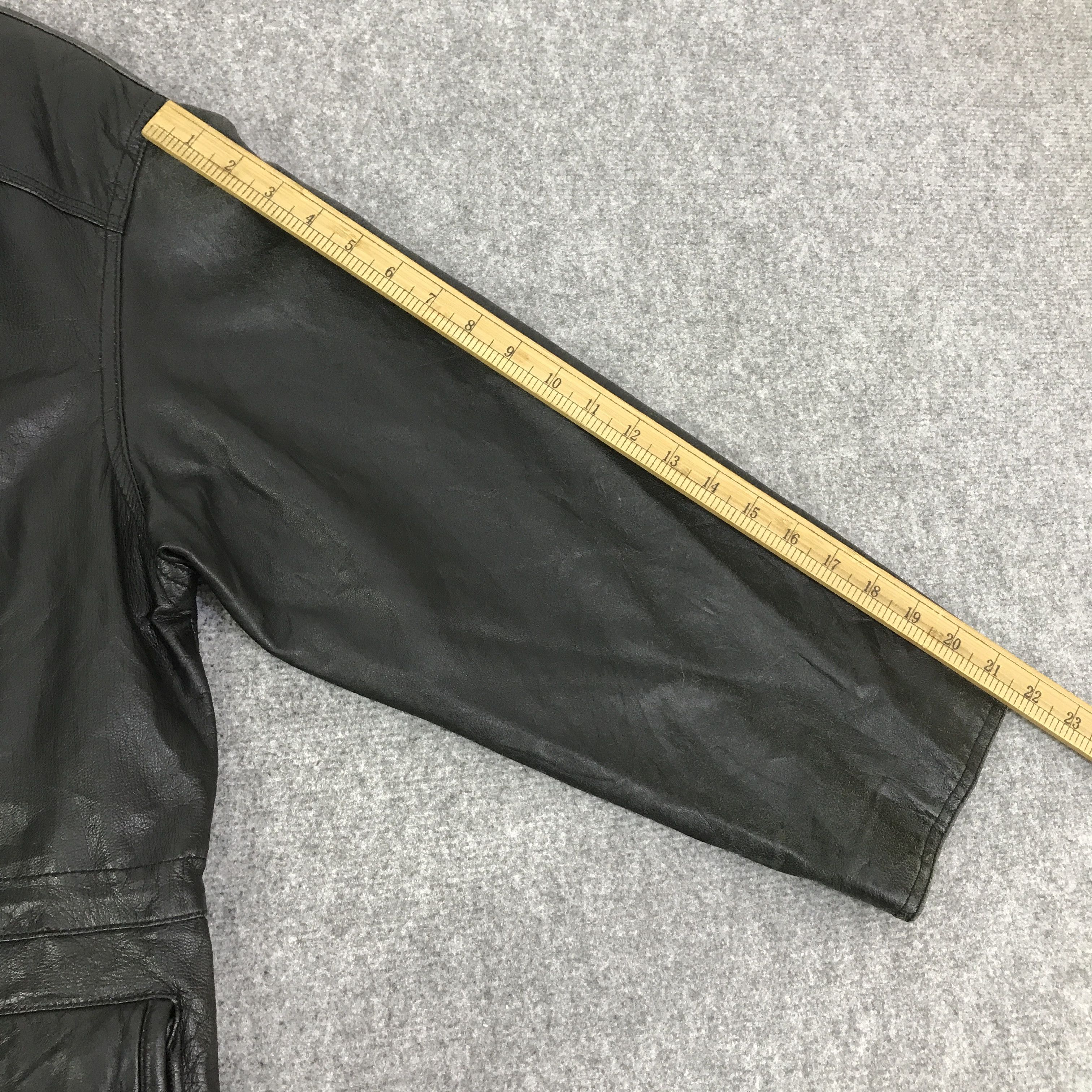Japanese Brand JAPANESE BRAND LEATHER PARKAS JACKET K123B8 Size US L / EU 52-54 / 3 - 6 Thumbnail