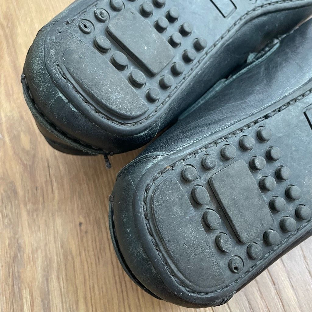 Emporio Armani Emporio Armani Driving Loafers Moccasins Leather Horsehair $ Size US 8 / EU 41 - 10 Thumbnail
