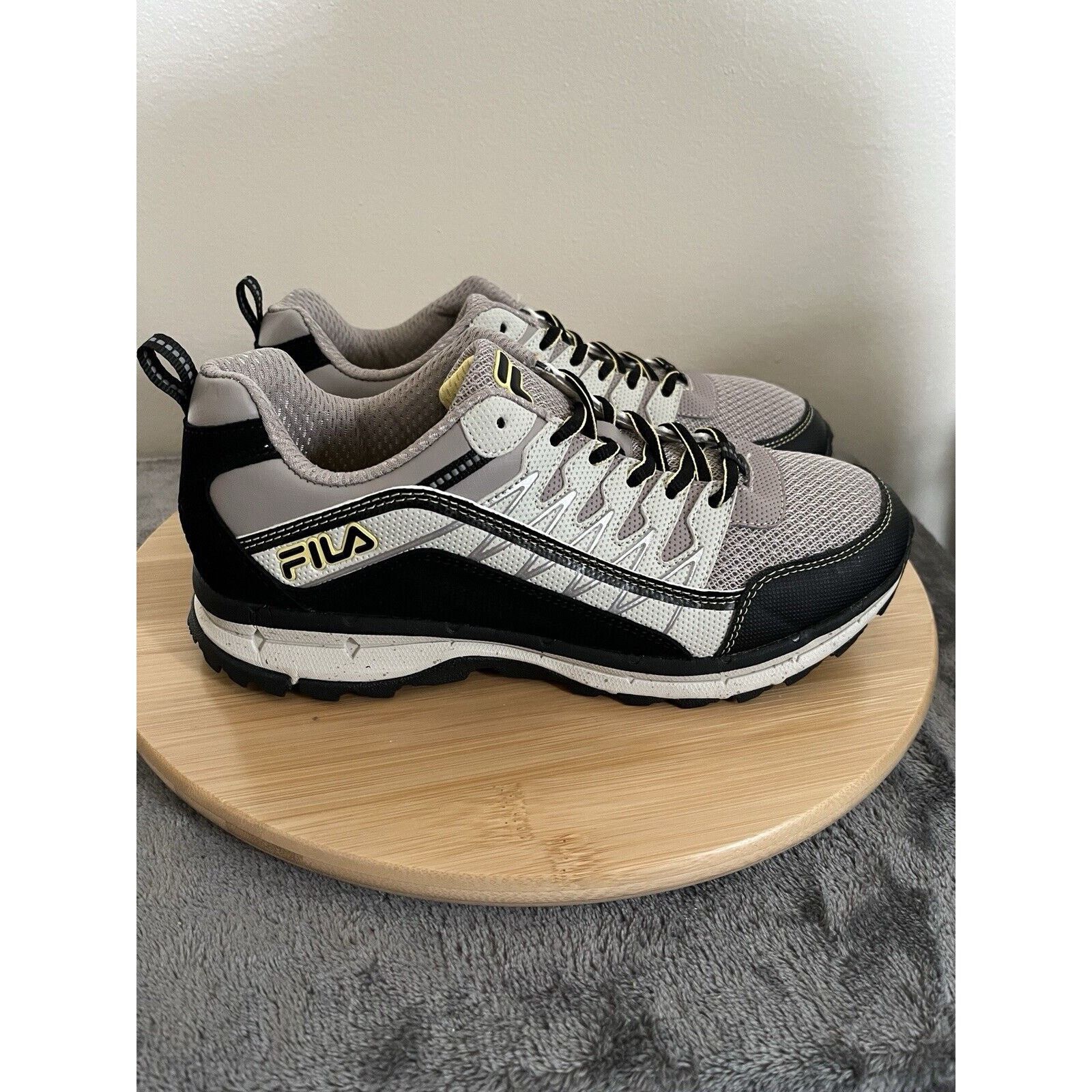 Fila FILA Evergrand TR 21.5 Womens Trail Run Sz 8 Gray Sneaker Size US 8 / IT 38 - 3 Thumbnail