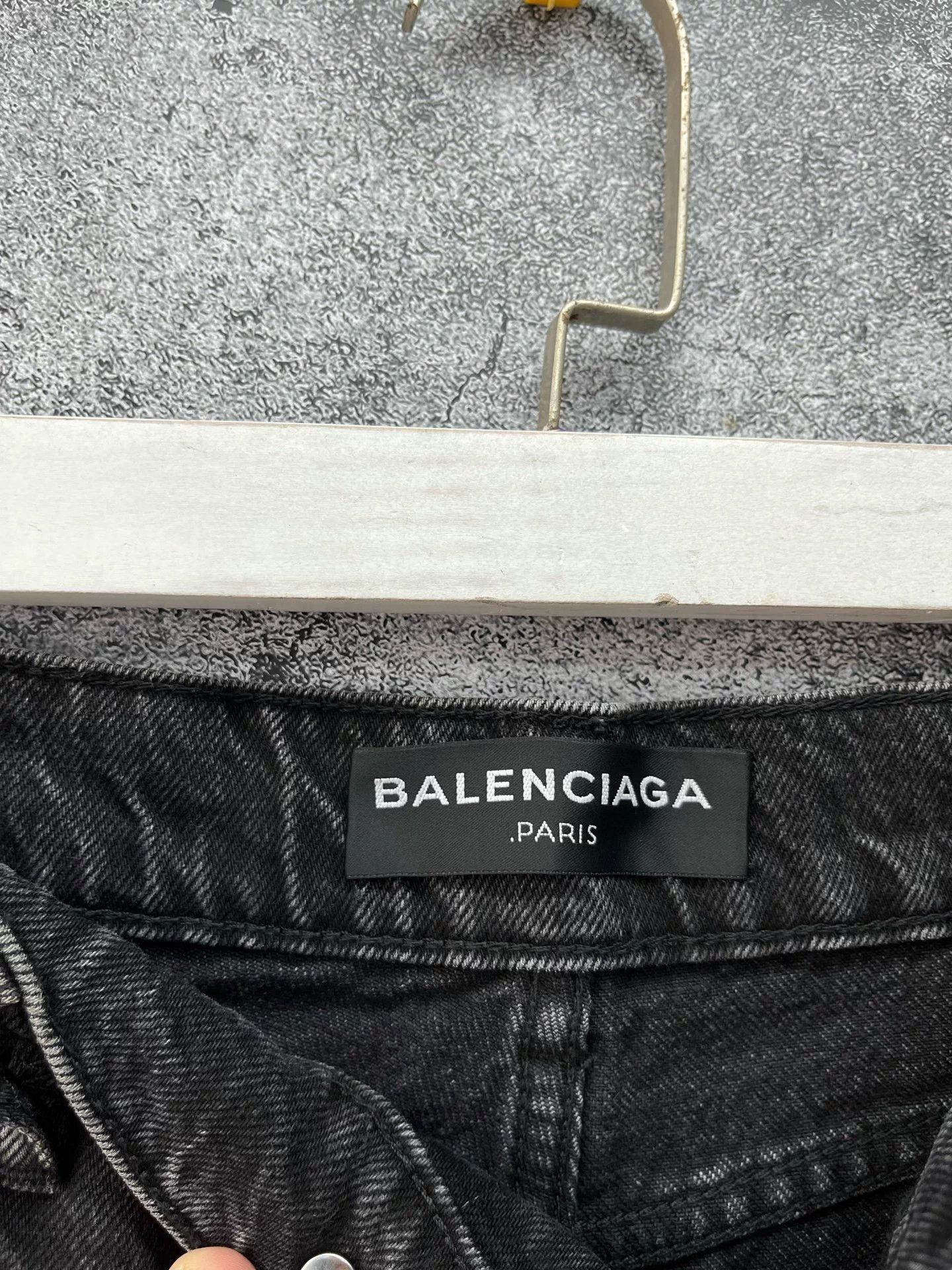 Balenciaga BALENCIAGA Black Red Stripe Straight Fit Jeans 28 Size US 28 / EU 44 - 5 Thumbnail
