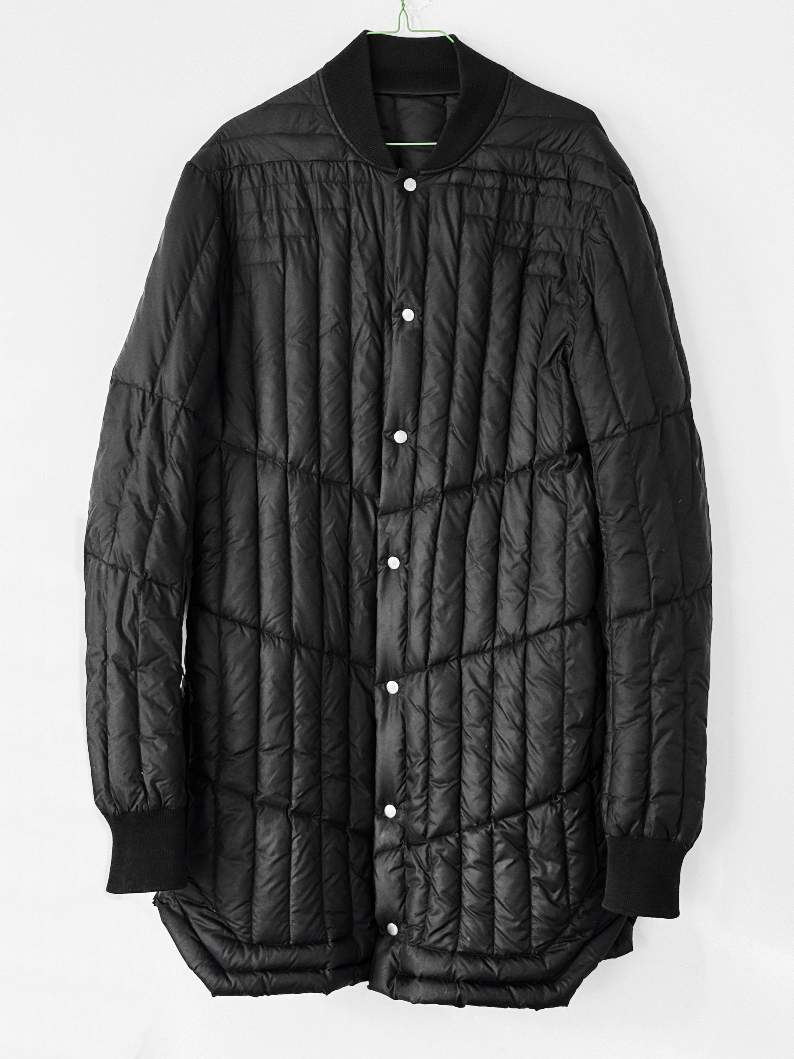Rick Owens Black Down Liner Coat Size US M / EU 48-50 / 2 - 1 Thumbnail
