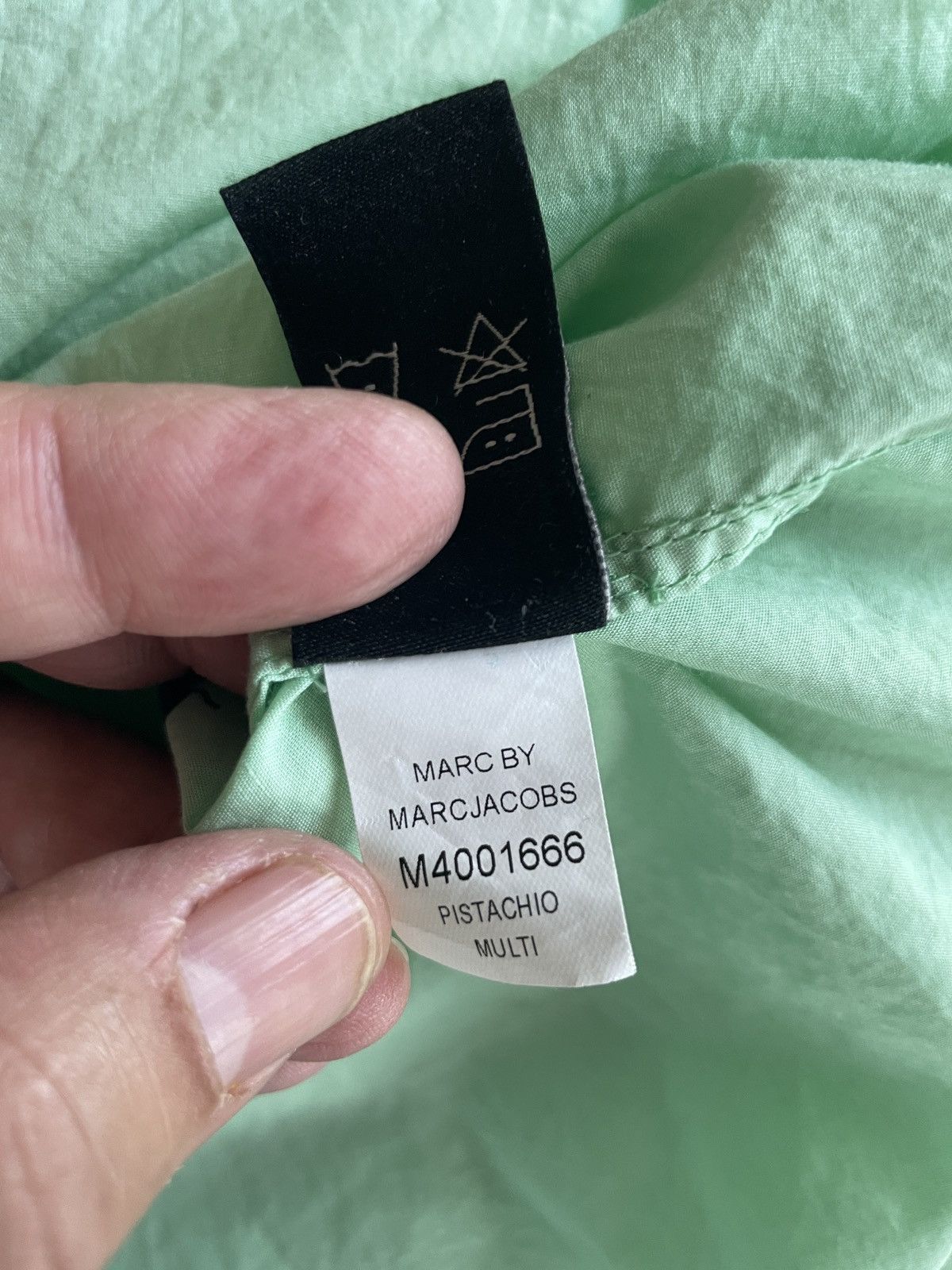 Marc by Marc Jacobs Pistachio Lady Bug SS cotton shirt Size US M / EU 48-50 / 2 - 9 Thumbnail