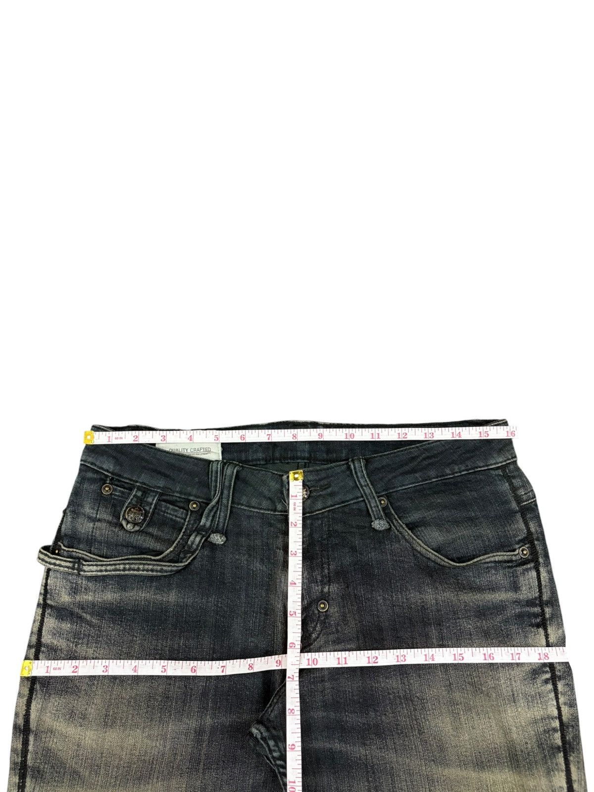 Japanese Brand Vintage Japanese Brand Mud Wash Distressed Jeans Size US 32 / EU 48 - 12 Thumbnail