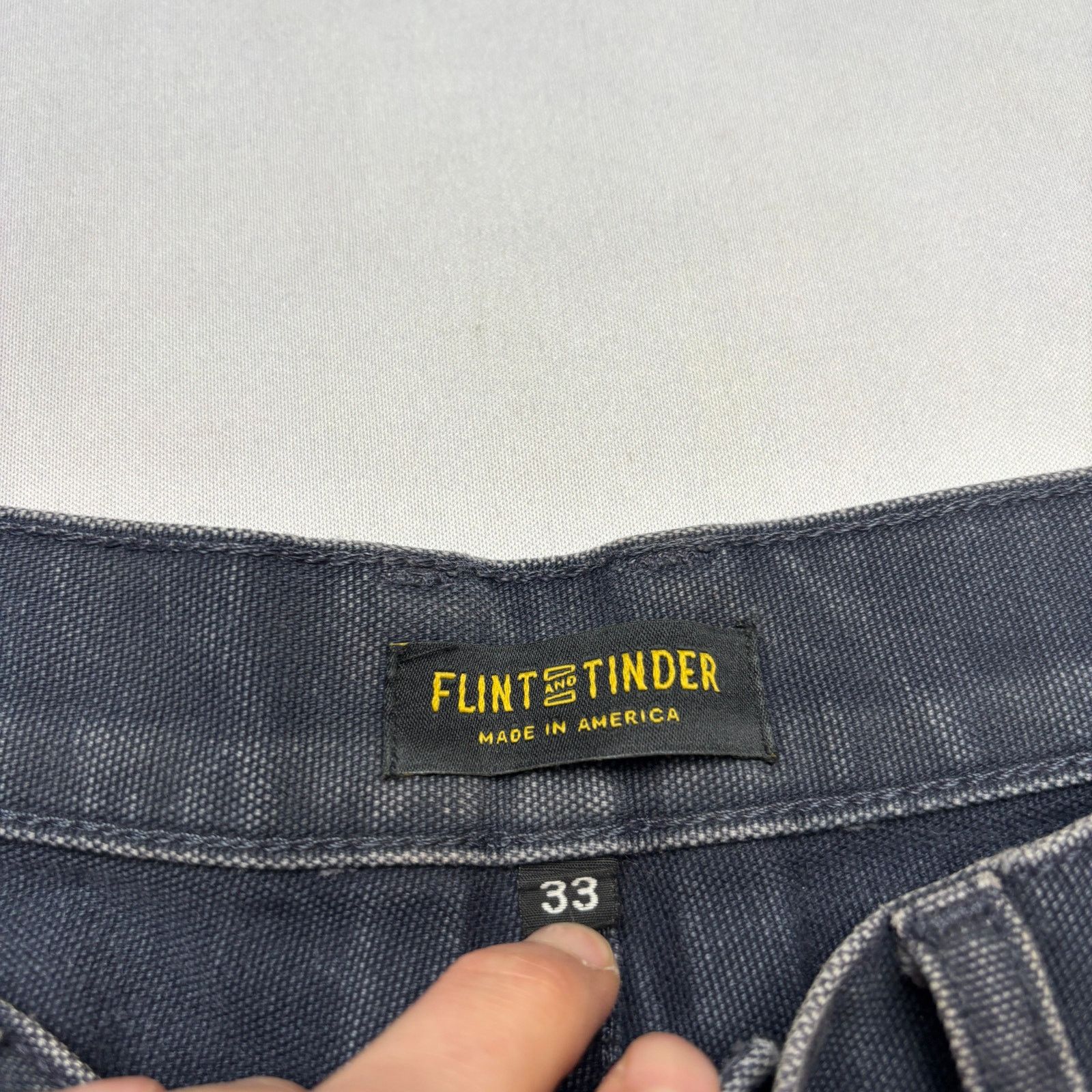 Flint And Tinder Flint and Tinder Double Knee Faded Canvas Pants Men's 33x31 Size US 33 - 4 Thumbnail