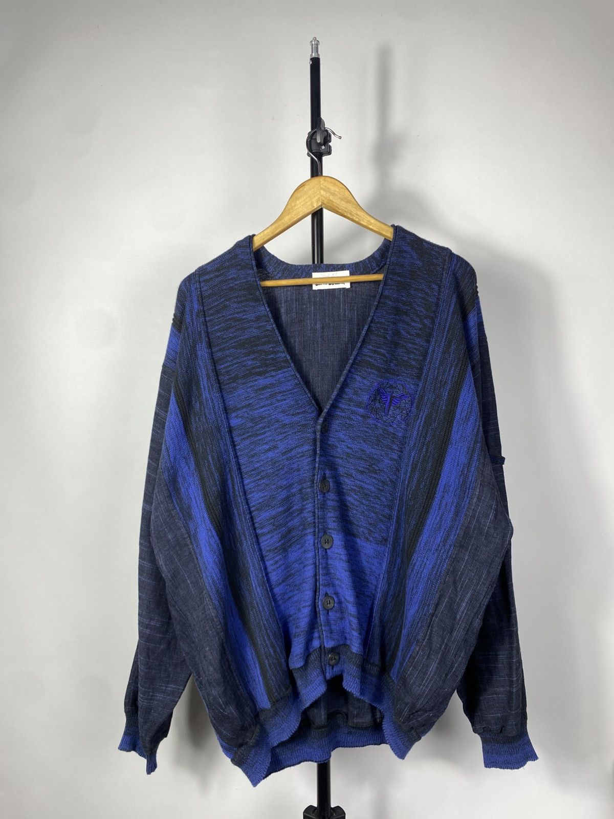 Carlo Colucci × Designer Vintage Carlo Colucci cardigan cotton knitted sweatshirt Size US L / EU 52-54 / 3 - 1 Thumbnail