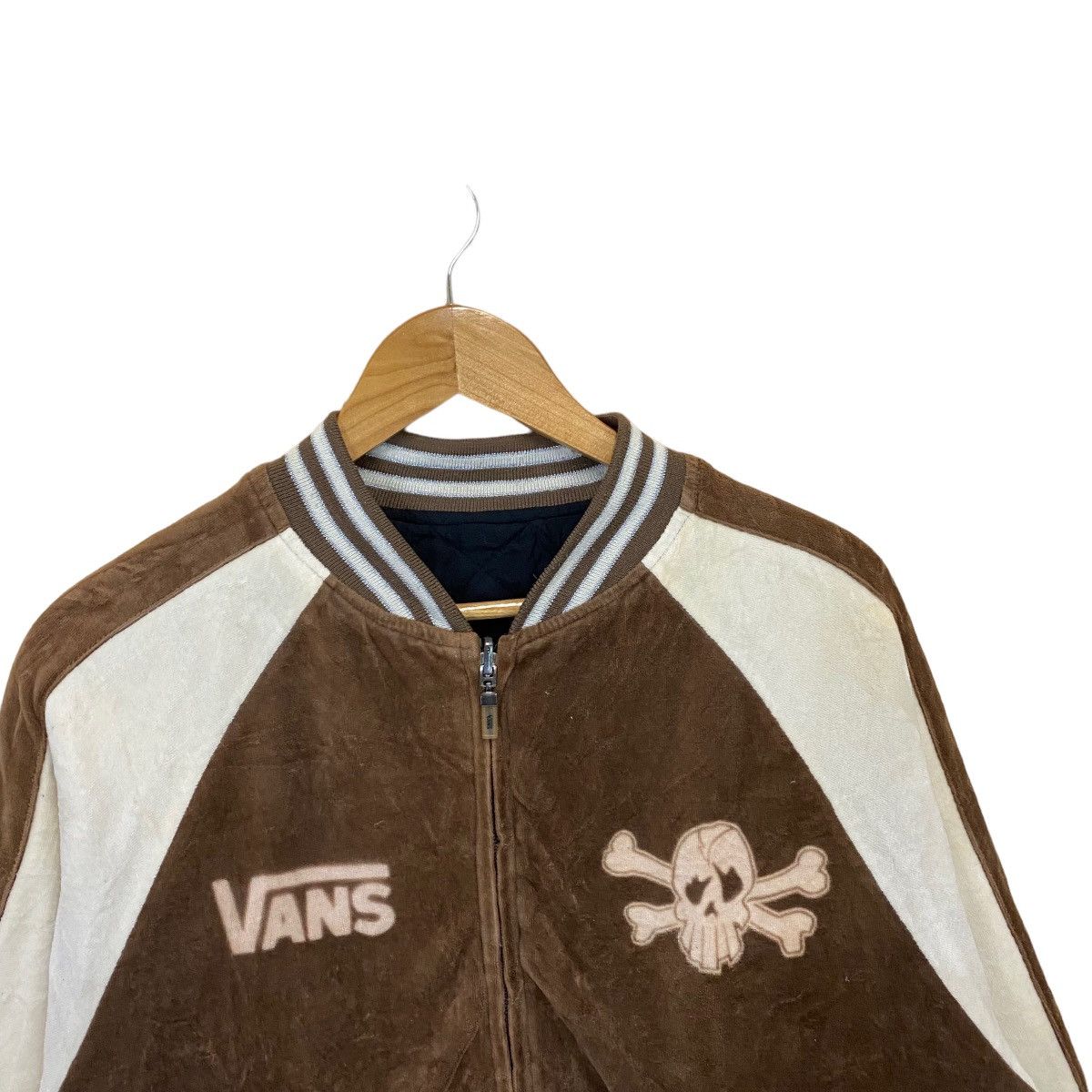 Vans Vans Reversible Velvet Zipper Jacket Size US M / EU 48-50 / 2 - 4 Thumbnail