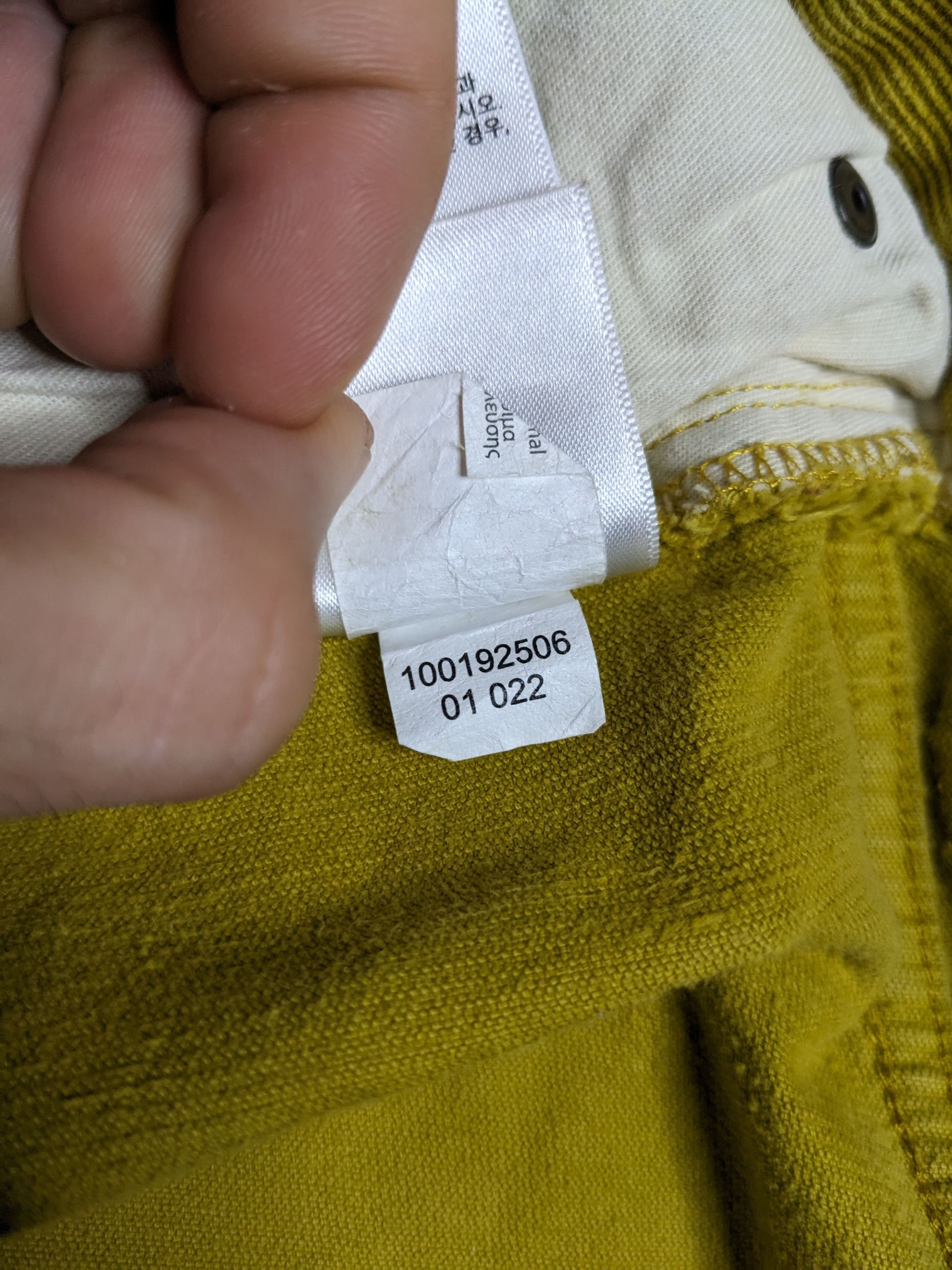 Brooks Brothers Brooks Brothers Mens Corduroy Pants 34x29 Mustard Straight Size US 34 / EU 50 - 14 Thumbnail