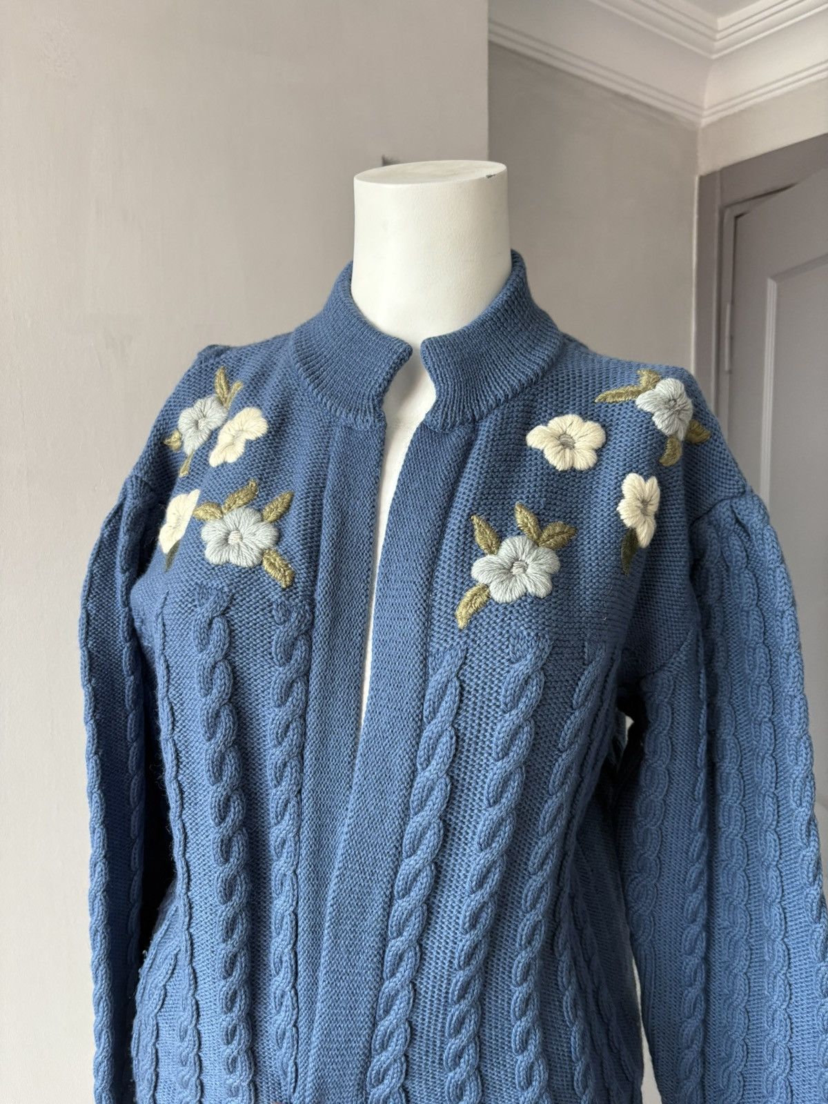 Vintage Vintage wool cardigan Size L / US 10 / IT 46 - 6 Thumbnail