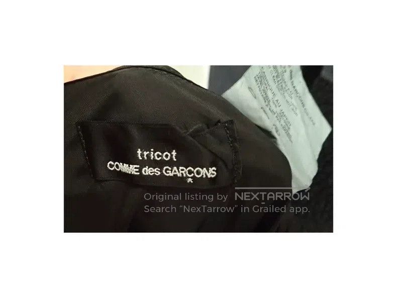 Comme des Garcons Comme Des Garcons size M Black vintage design sense half s Size 23" - 5 Thumbnail