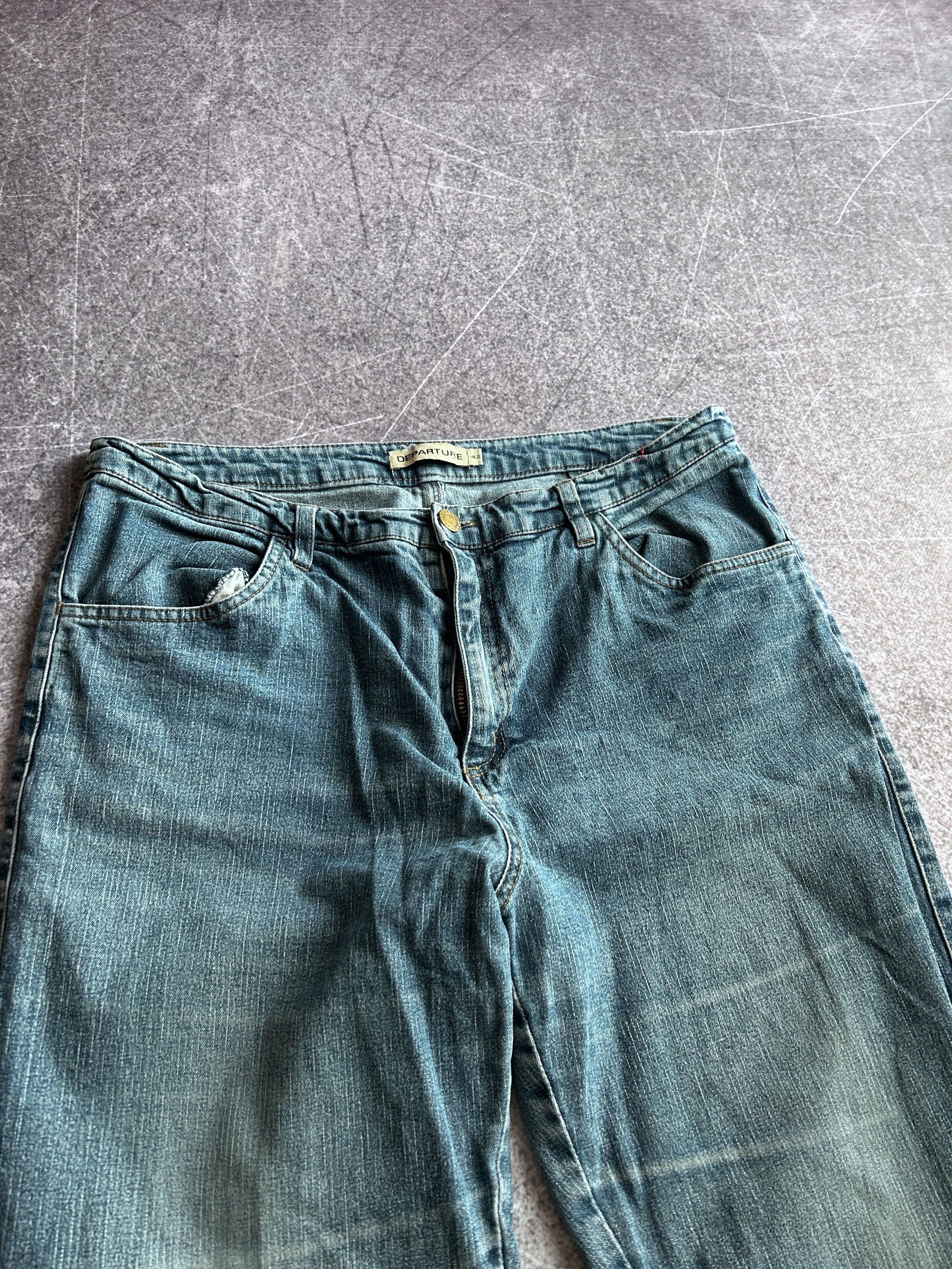 Designer Vintage Rick Owens Junya Watanabe Style Classic Washed Jeans Size US 32 / EU 48 - 5 Thumbnail