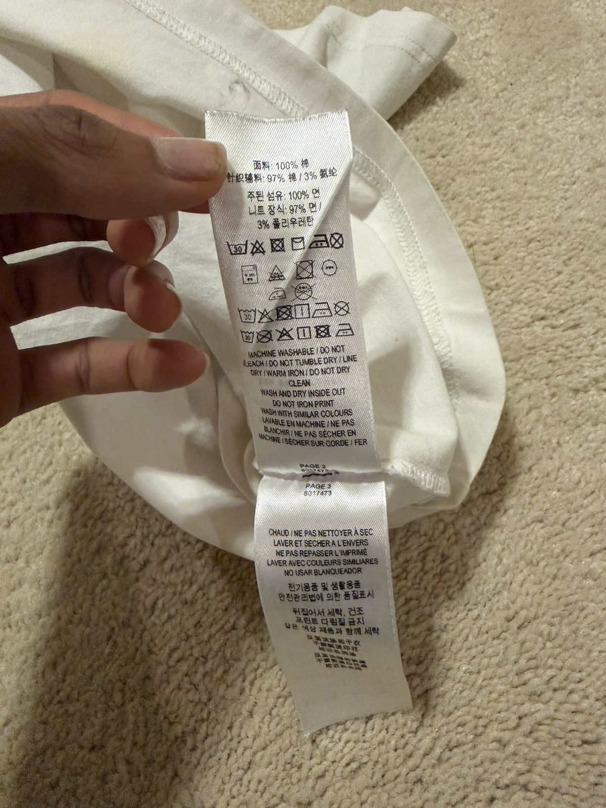 Burberry Burberry white TB t shirt Size US XS / EU 42 / 0 - 6 Thumbnail