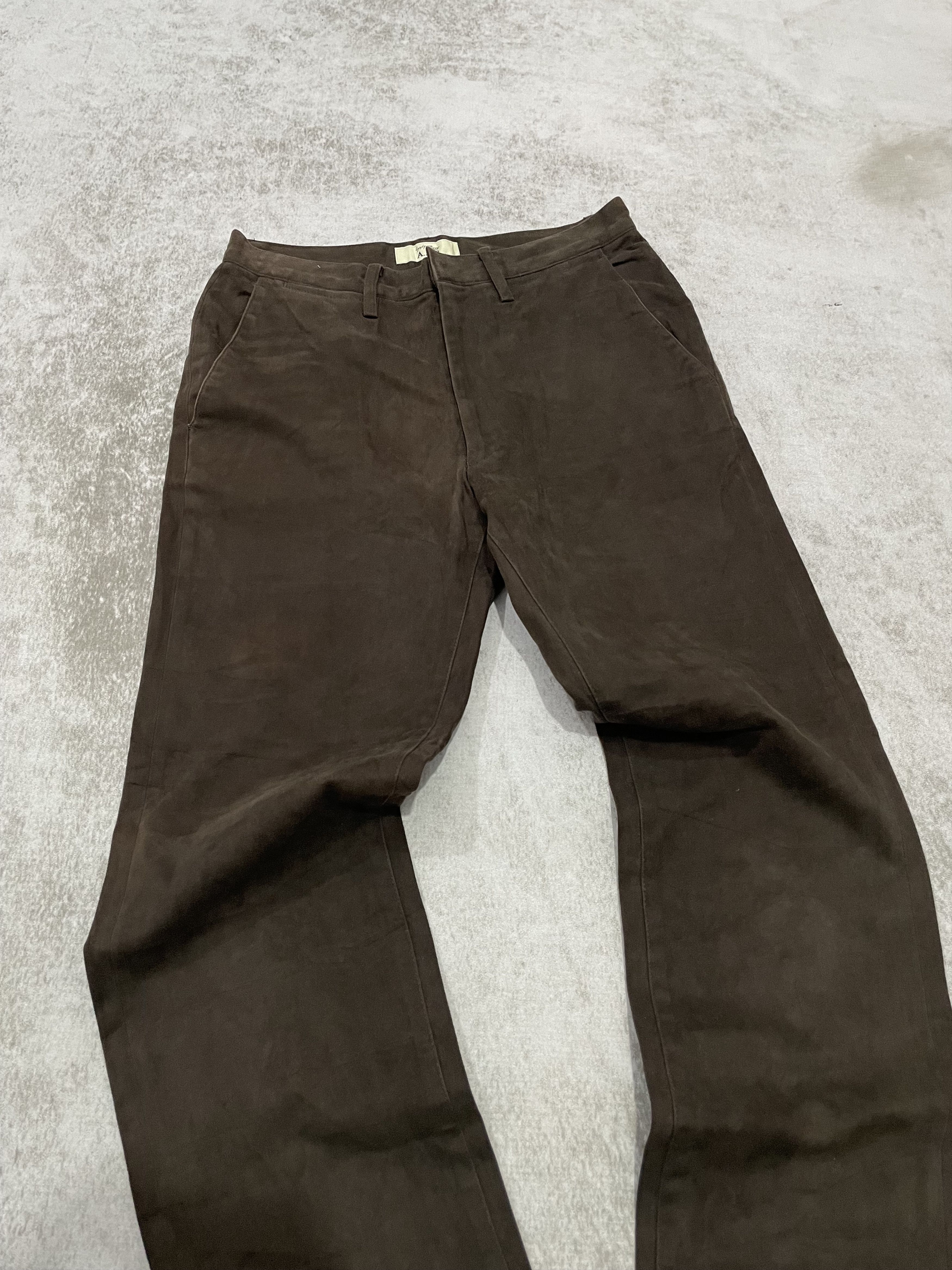 Y's × Yohji Yamamoto 2000s Yohji Yamamoto D'Urban Wool Trousers Pants Size US 27 - 3 Thumbnail