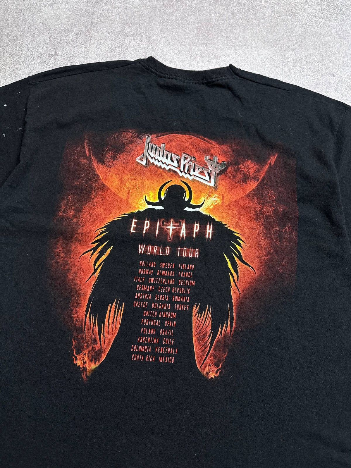 Band Tees Vintage Judas Priest Epitaph Band T-shirt XL Size US XL / EU 56 / 4 - 4 Thumbnail