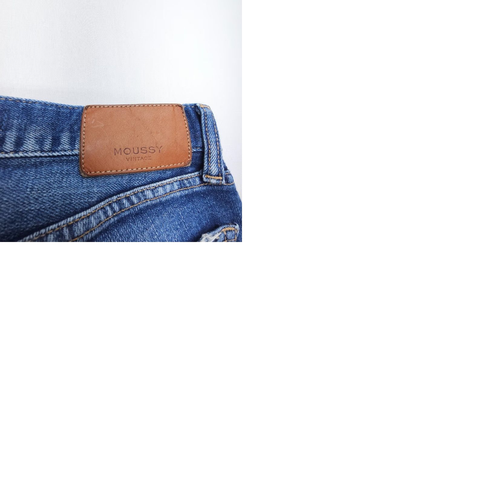 MOUSSY Moussy Vintage Howa Cropped Jeans 26 x 23" Dark Wash Slim Denim Women City Jeans Size 26" / US 2 / IT 38 - 9 Thumbnail