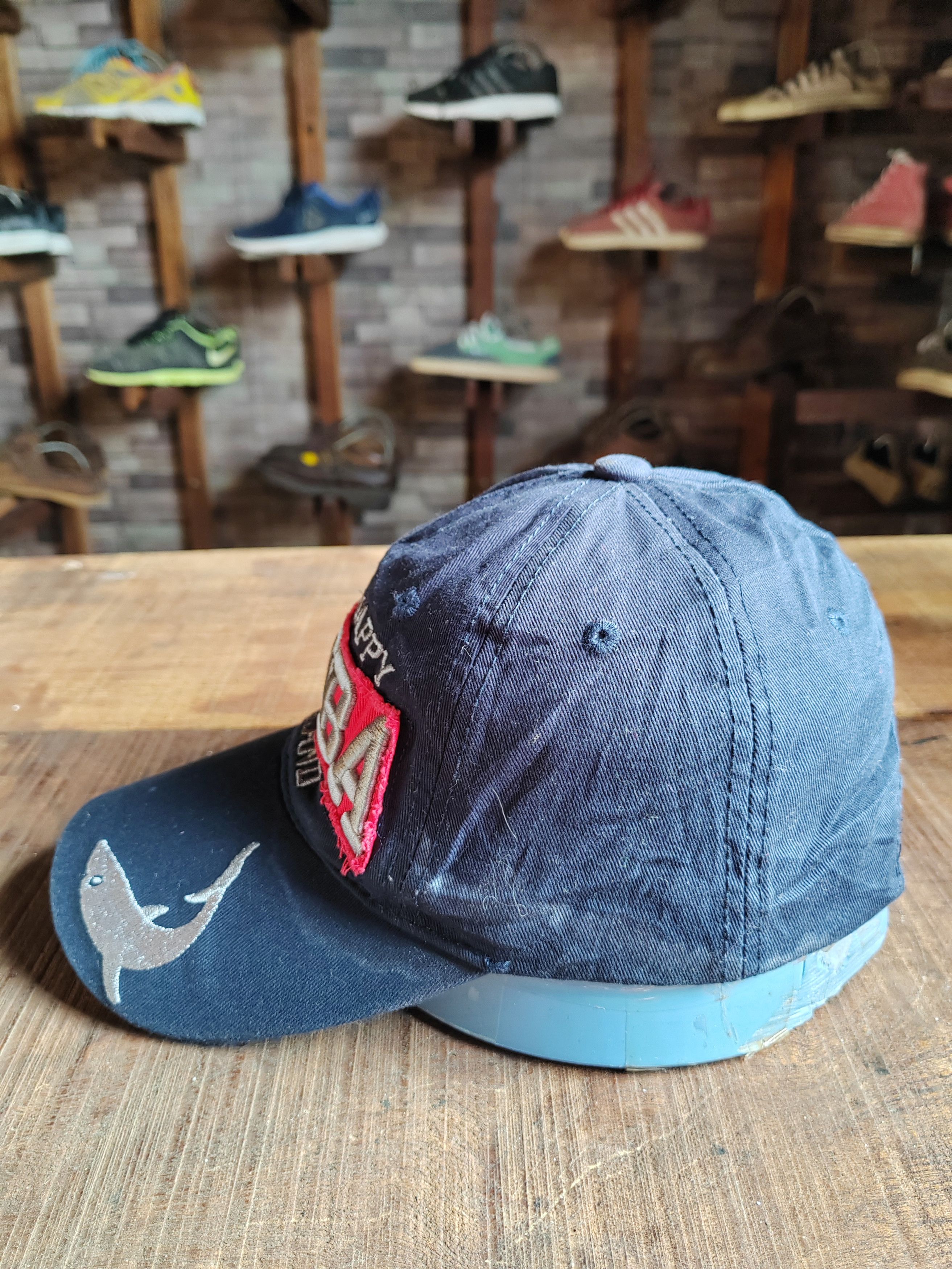 Japanese Brand Vintage One Happy Aruba Island Y2k Cap Hat Size ONE SIZE - 4 Thumbnail