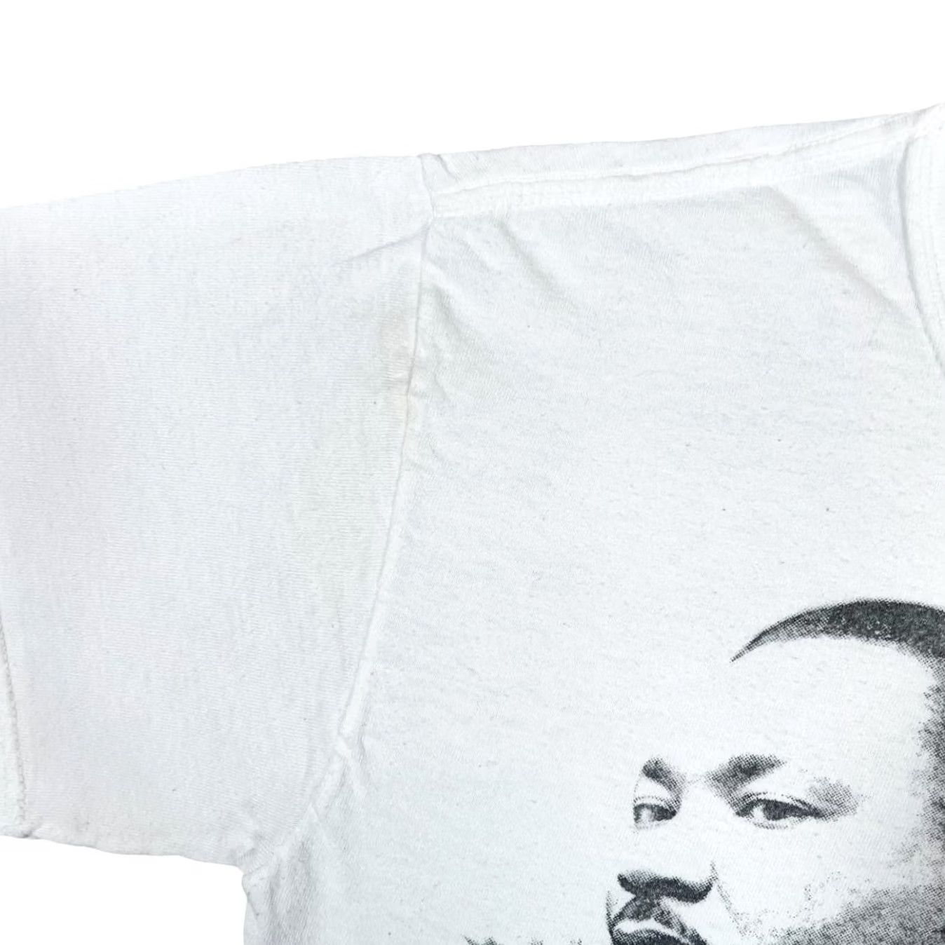 Gildan BARACK OBAMA Martin Luther King Political Souvenir Graphic White T-Shirt Small Mens XS? Size US S / EU 44-46 / 1 - 4 Thumbnail