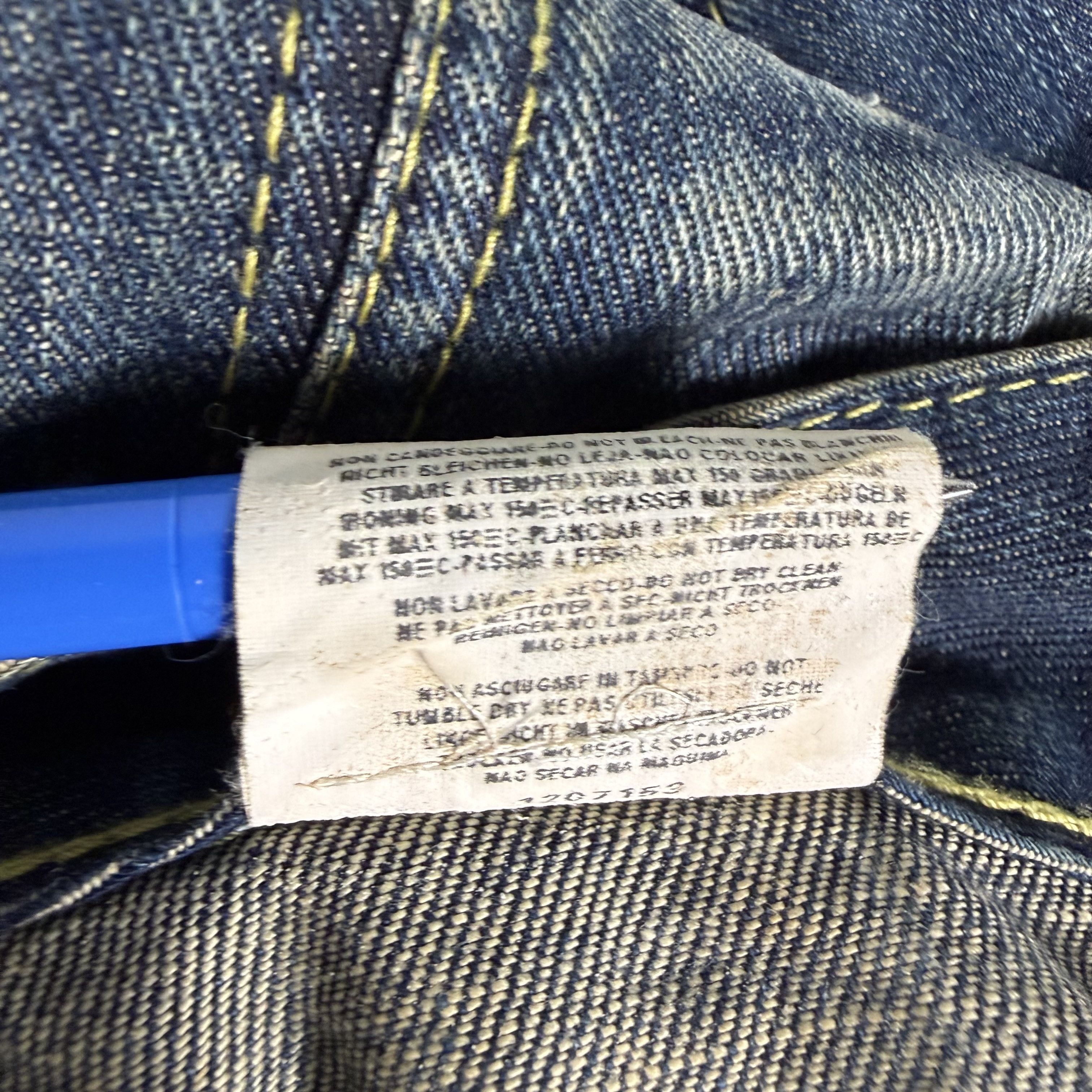 Replay 🔥RARE🔥Vintage Replay Distress Denim Jeans Made in Rumania Size US 32 / EU 48 - 15 Thumbnail