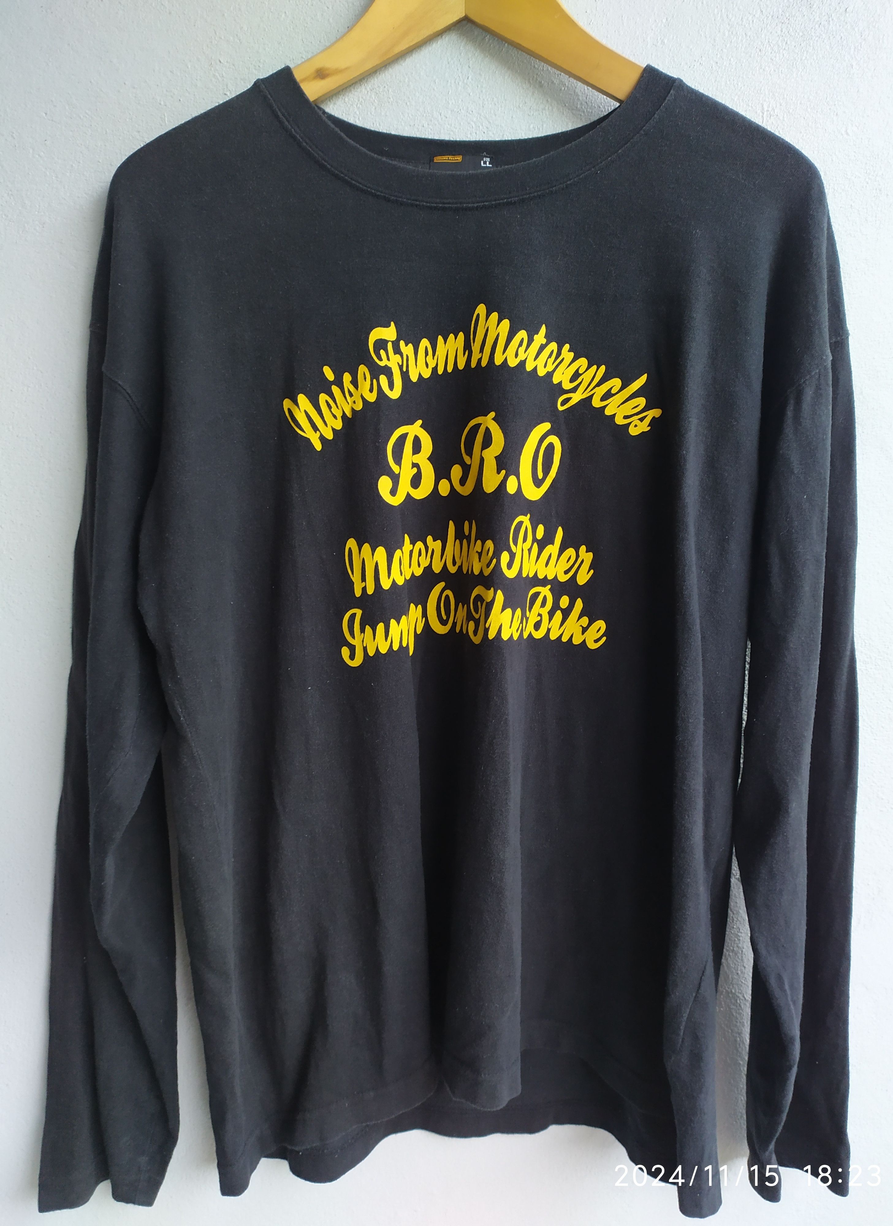 If Six Was Nine × Japanese Brand × Le Grande Bleu (L.G.B.) Dog Cigar Motorbiker rider Long slevee Size US L / EU 52-54 / 3 - 1 Thumbnail