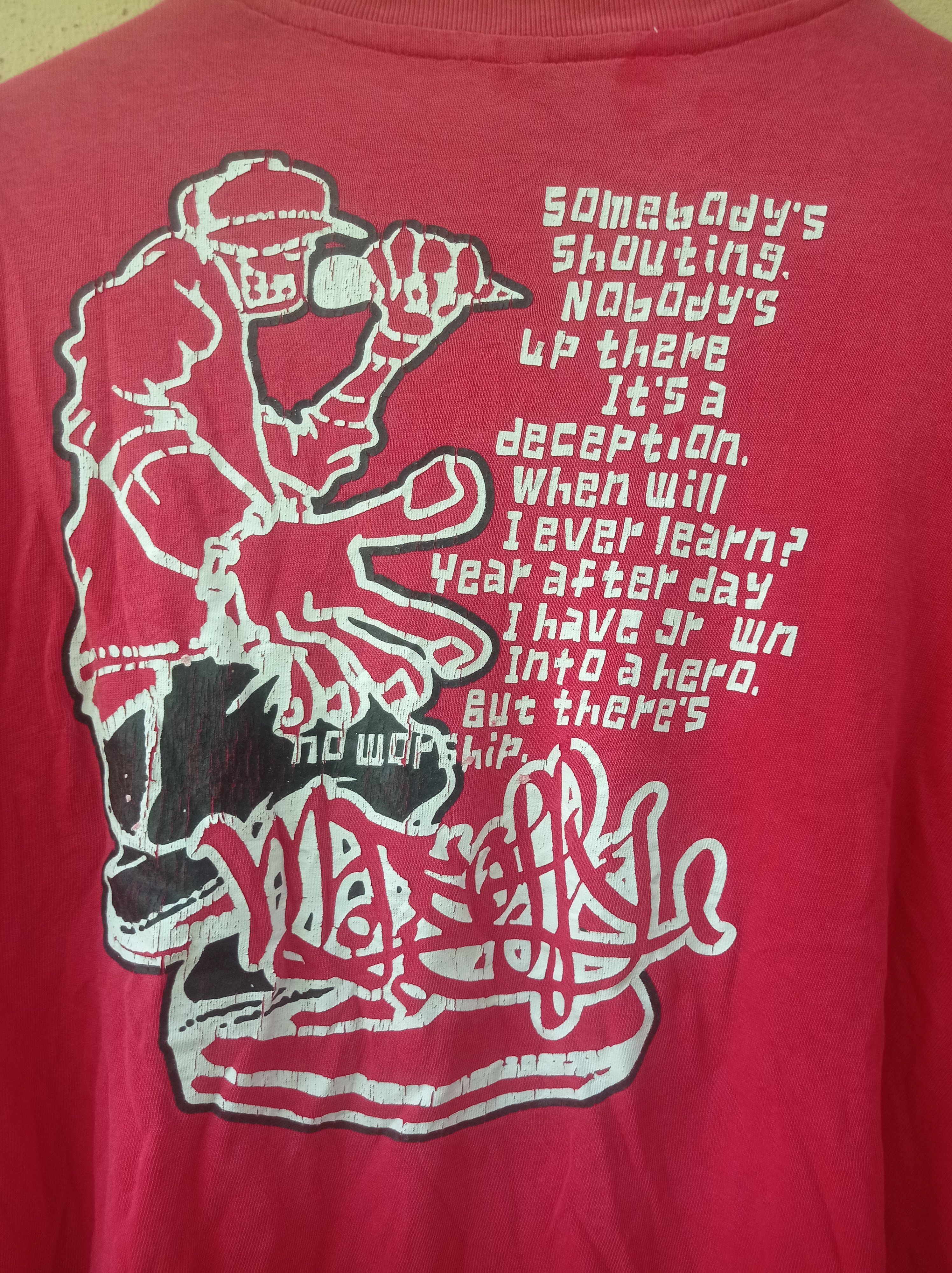 Other Y2k hip-hop grafic destress tee Japanese brand #GL51 Size US L / EU 52-54 / 3 - 5 Thumbnail