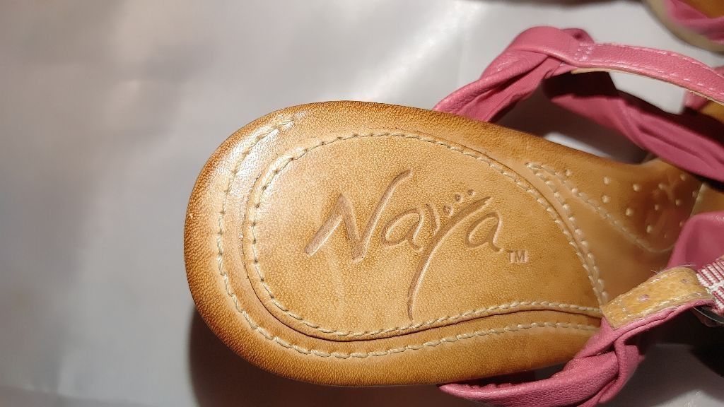 NADA Naya Wind Pink Cork Sandals Size 7.5 NWOT Size US 7.5 / IT 37.5 - 8 Thumbnail