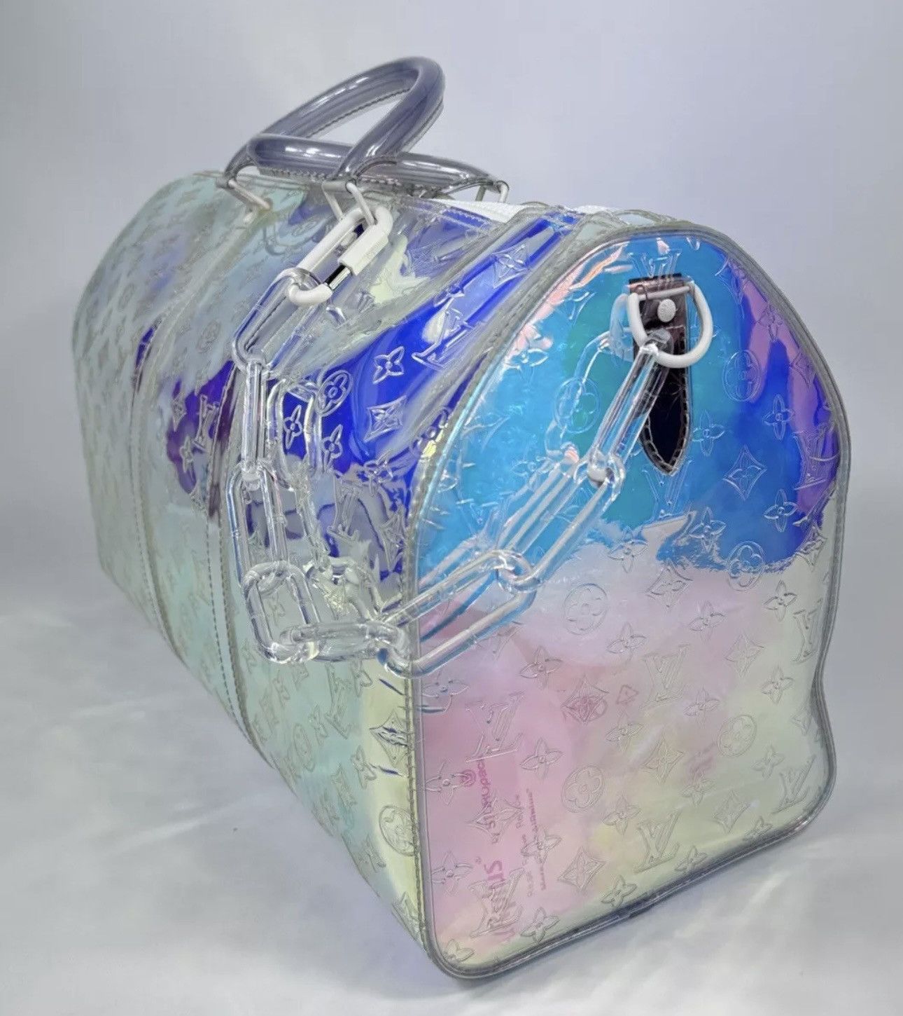 Louis Vuitton BY VIRGIL ABLOH PRISM KEEPALL 50 BAG Size ONE SIZE - 5 Thumbnail