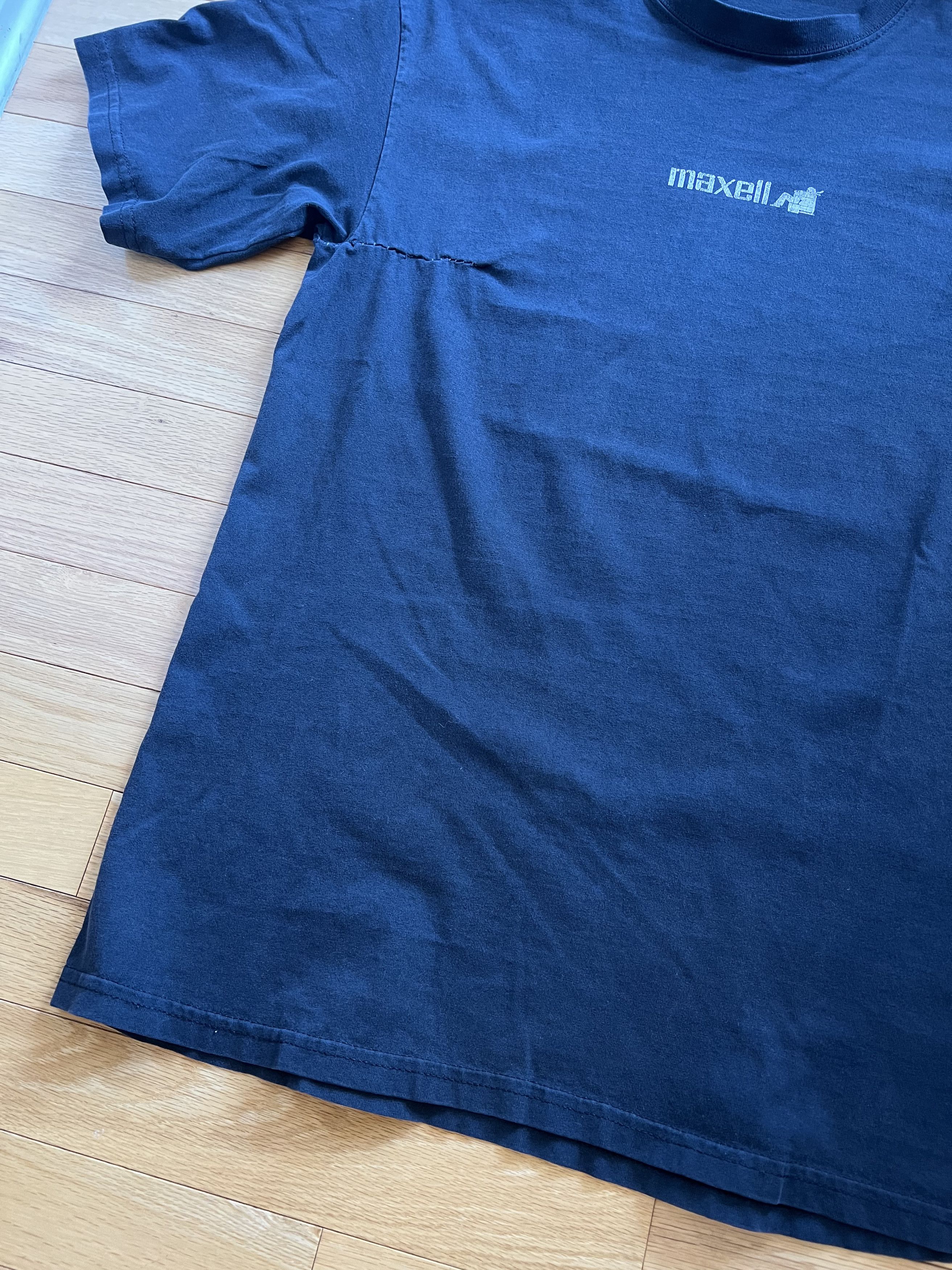 Vintage 1990s Maxell Graphic Tee Size US XL / EU 56 / 4 - 4 Thumbnail