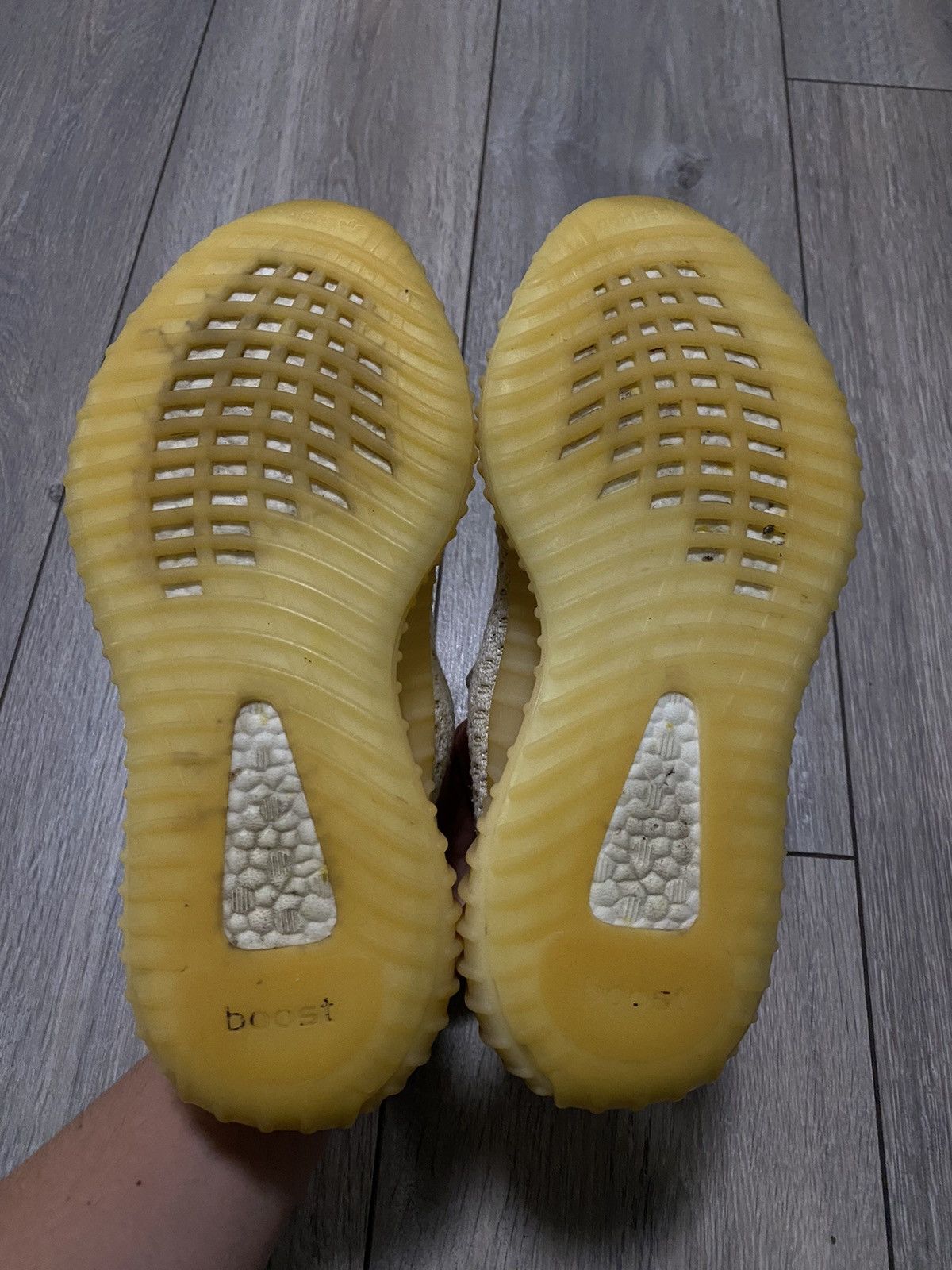 Adidas × Kanye West Adidas Yeezy Boost 350 V2 Natural Reflective White Y2K Boost Size US 6 / EU 39 - 9 Thumbnail