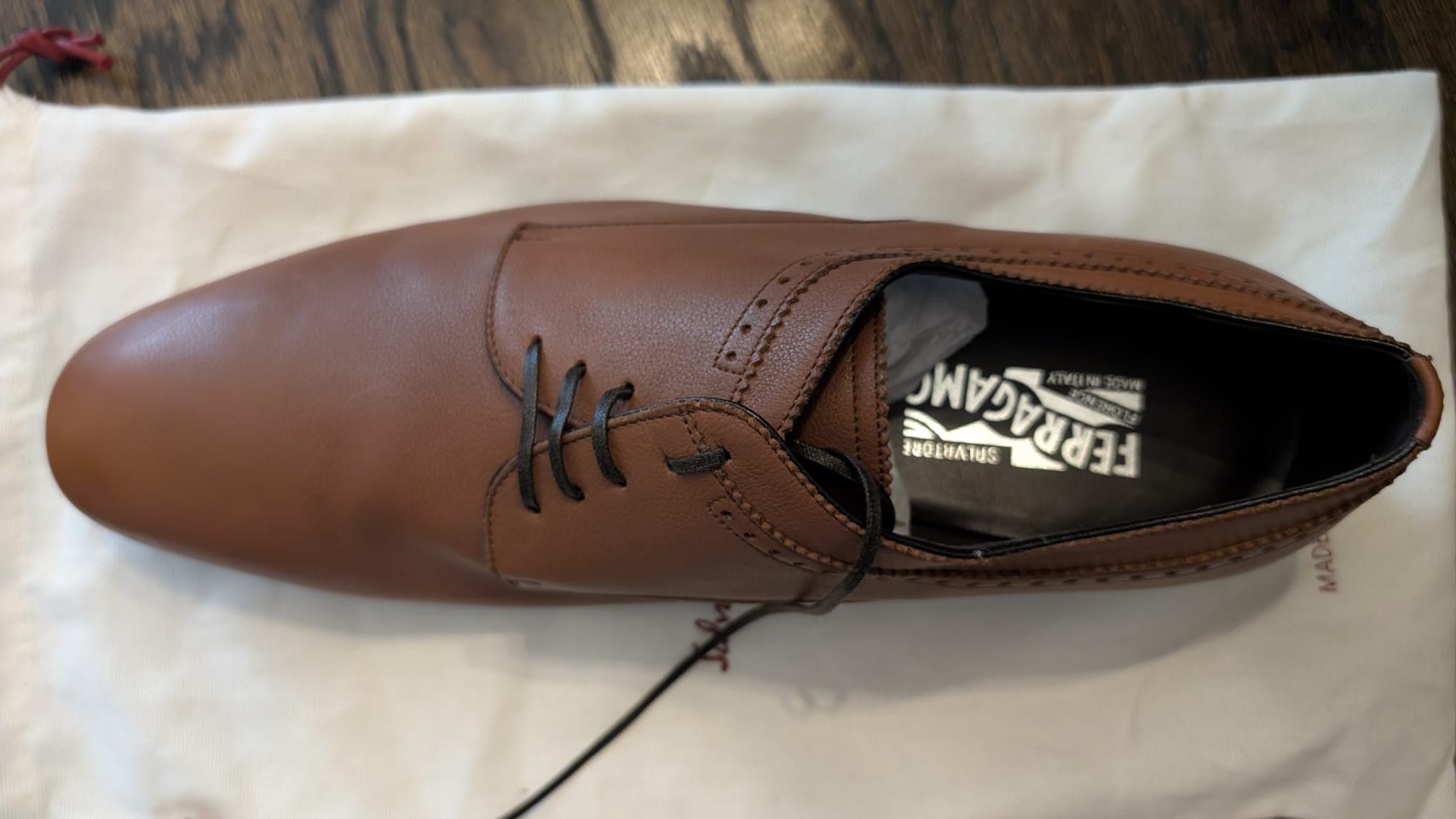 Salvatore Ferragamo Salvatore Ferragamo Derby Shoes Size US 11.5 / EU 44-45 - 4 Thumbnail