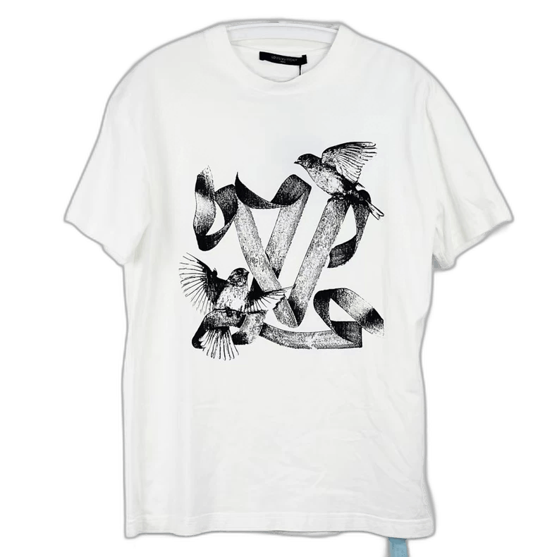 Louis Vuitton Louis Vuitton Dove Logo Short Sleeve TShirt-2506 Size US XS / EU 42 / 0 - 1 Thumbnail