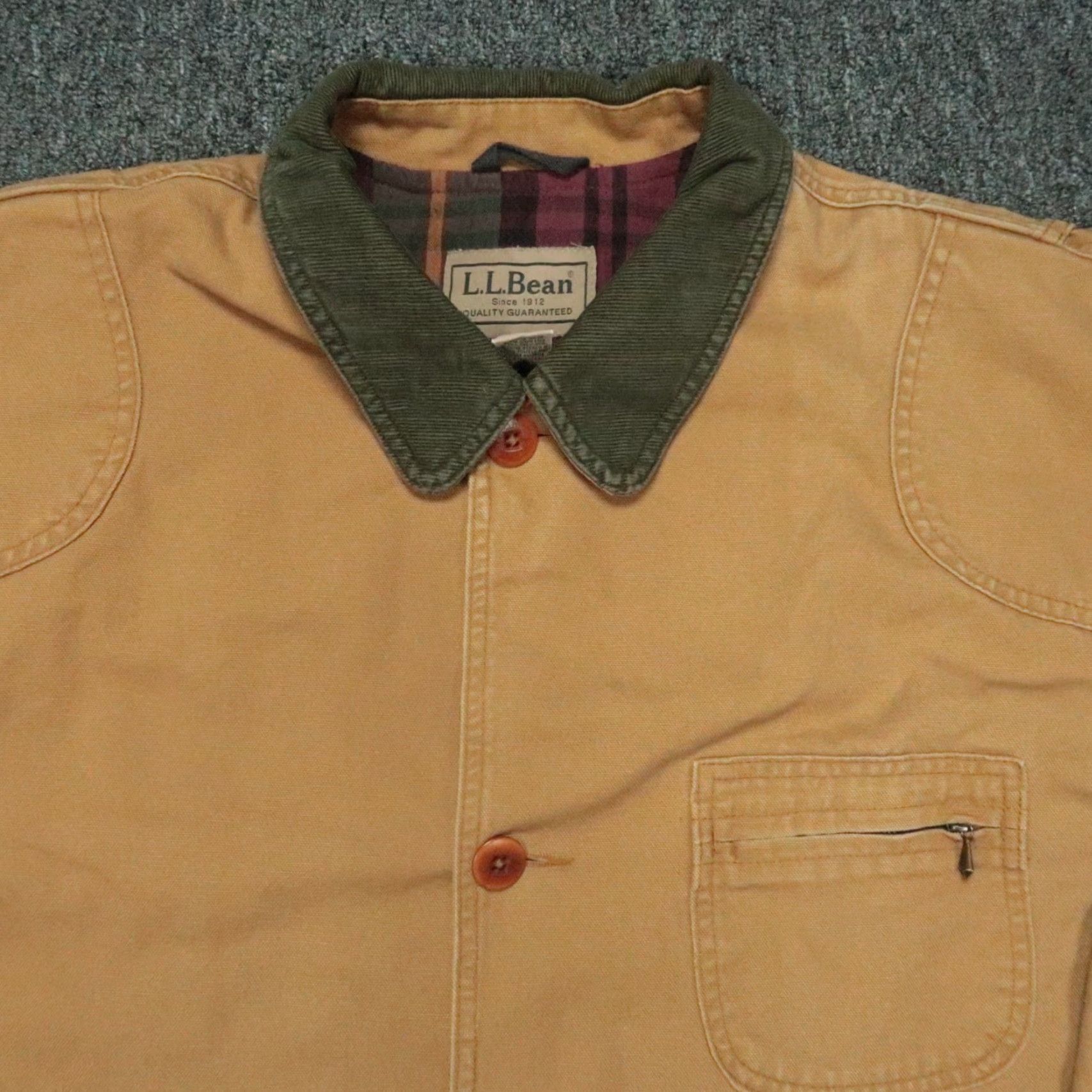 Vintage VINTAGE L.L. Bean Jacket Mens XL Brown Corduroy Lined Chore Barn VTG XL (Overcoat) Size US XL / EU 56 / 4 - 2 Thumbnail