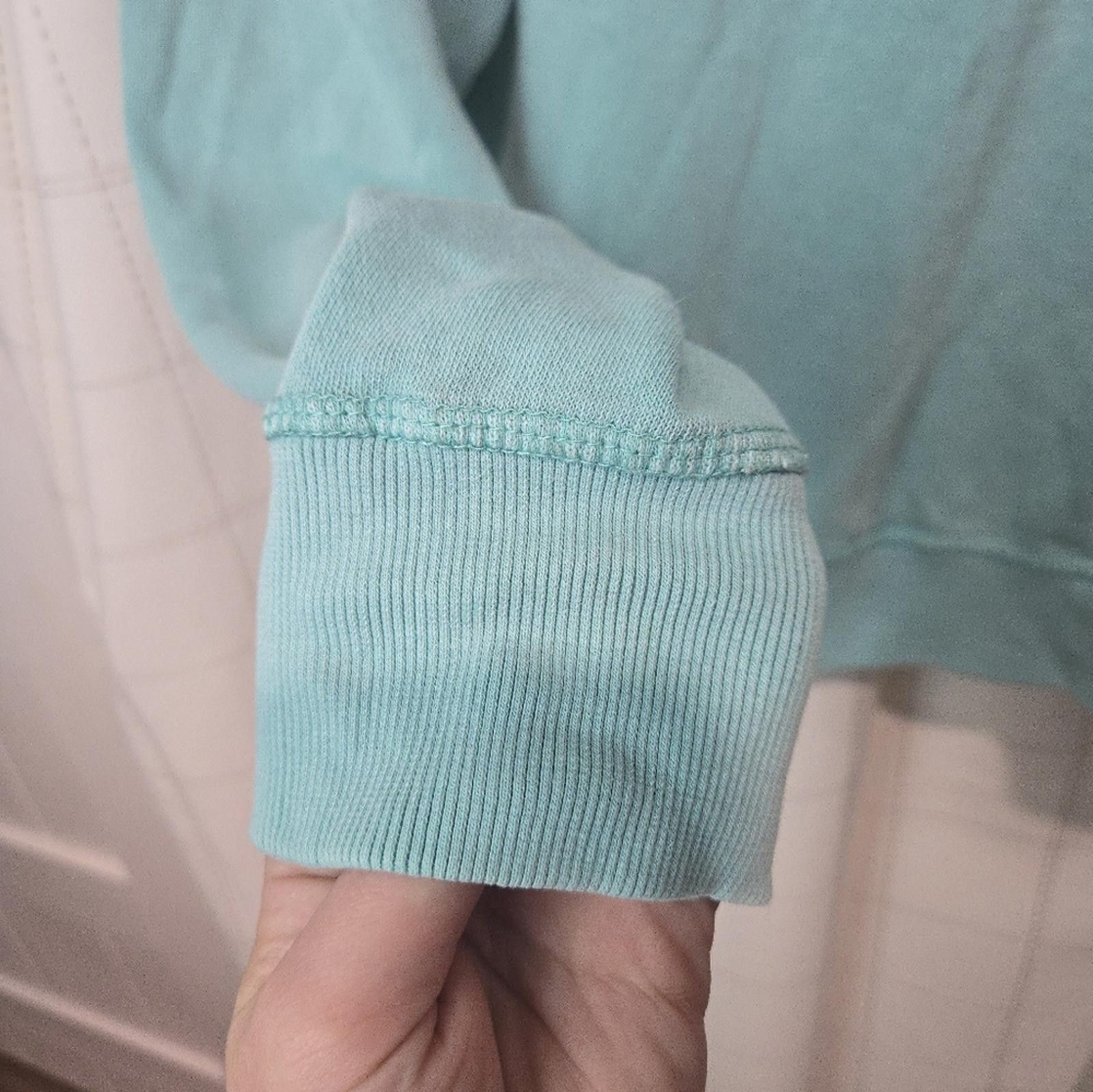 Harley Davidson Teal Sweatshirt Size XL / US 12-14 / IT 48-50 - 2 Thumbnail