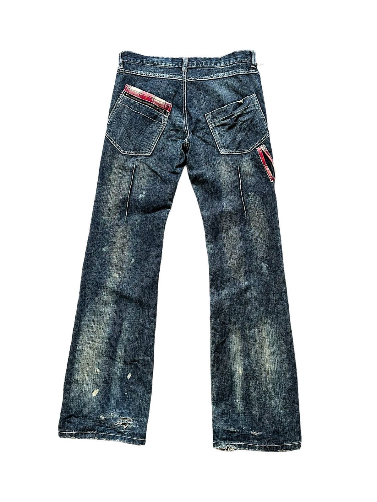 Beauty Beast 32''/42'' - 2000's Up Start Japan 6 pocket jeans Size US 32 / EU 48 - 3 Thumbnail