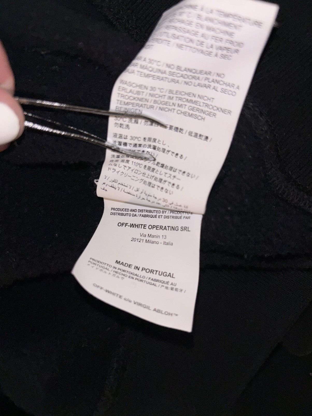 Off-White Off White Sweatshirt (FW2018) Size US M / EU 48-50 / 2 - 6 Thumbnail