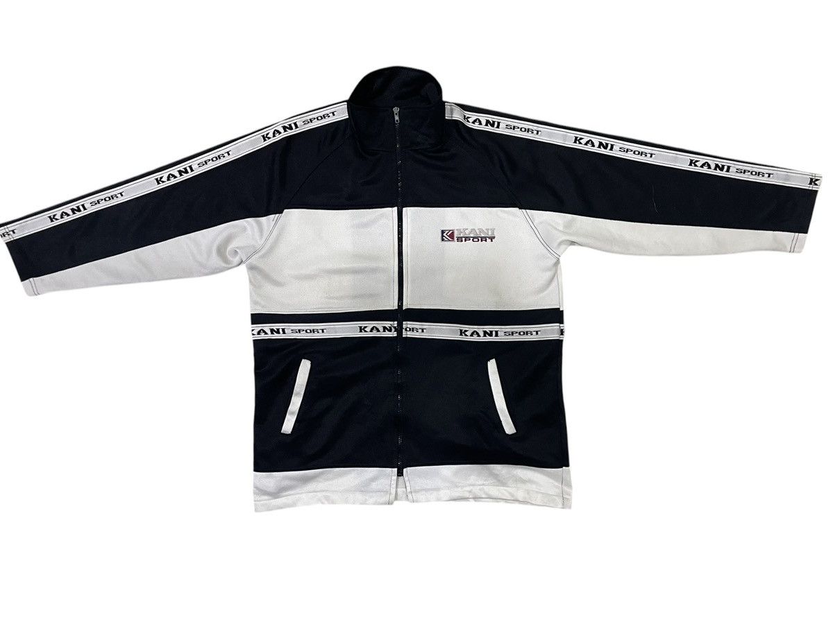 Karl Kani × Vintage Vintage 90s Kani Sport oversize sweater zipper Size US M / EU 48-50 / 2 - 1 Thumbnail