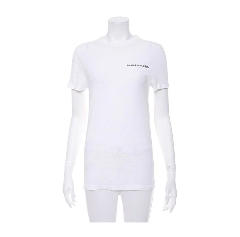 Loewe Summer Short Sleeve White T-Shirt 0089
