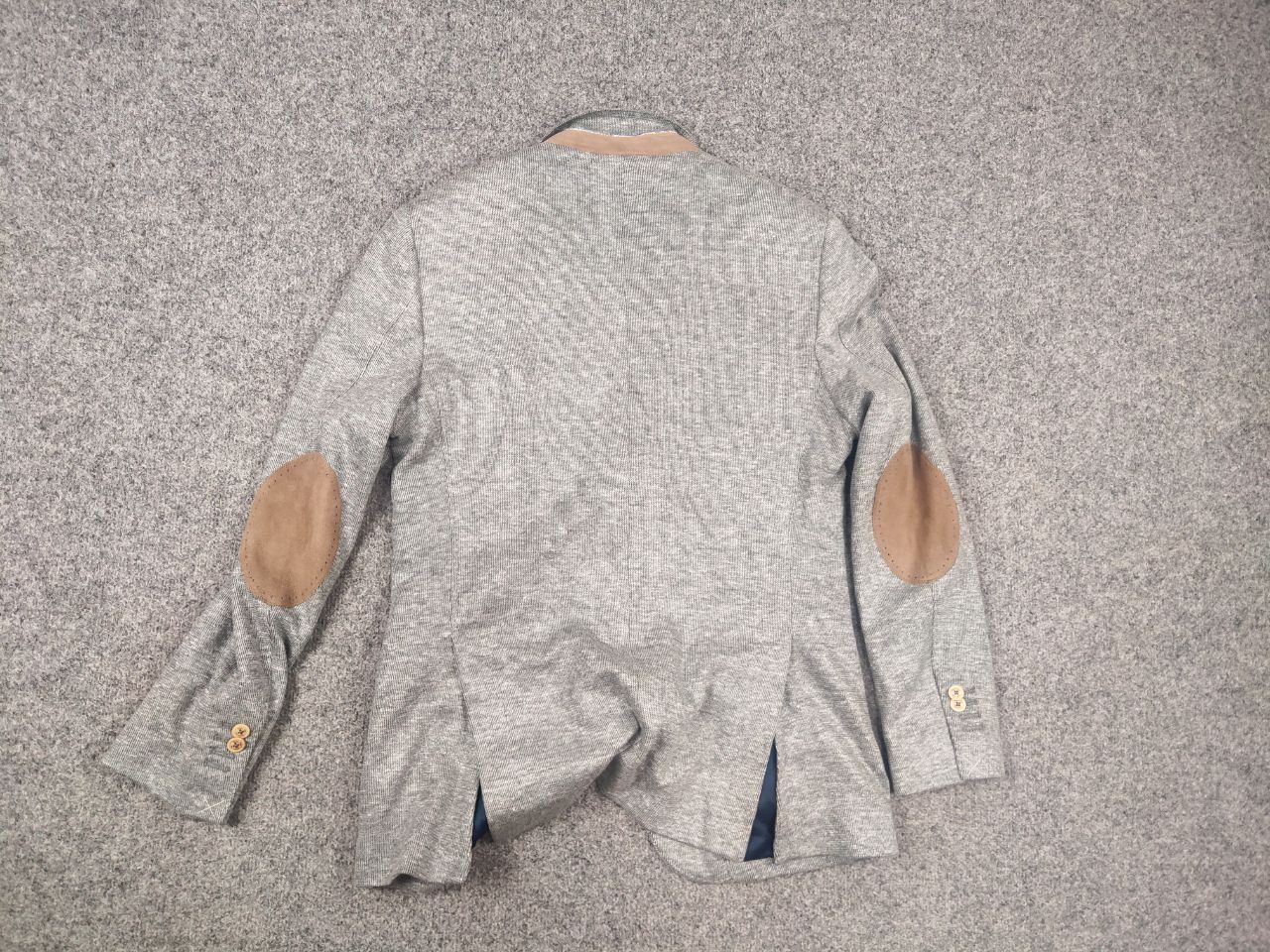 Massimo Dutti Massimo Dutti Design Grey Linen Blend Blazer Sports Jacket Size US M / EU 48-50 / 2 - 15 Thumbnail