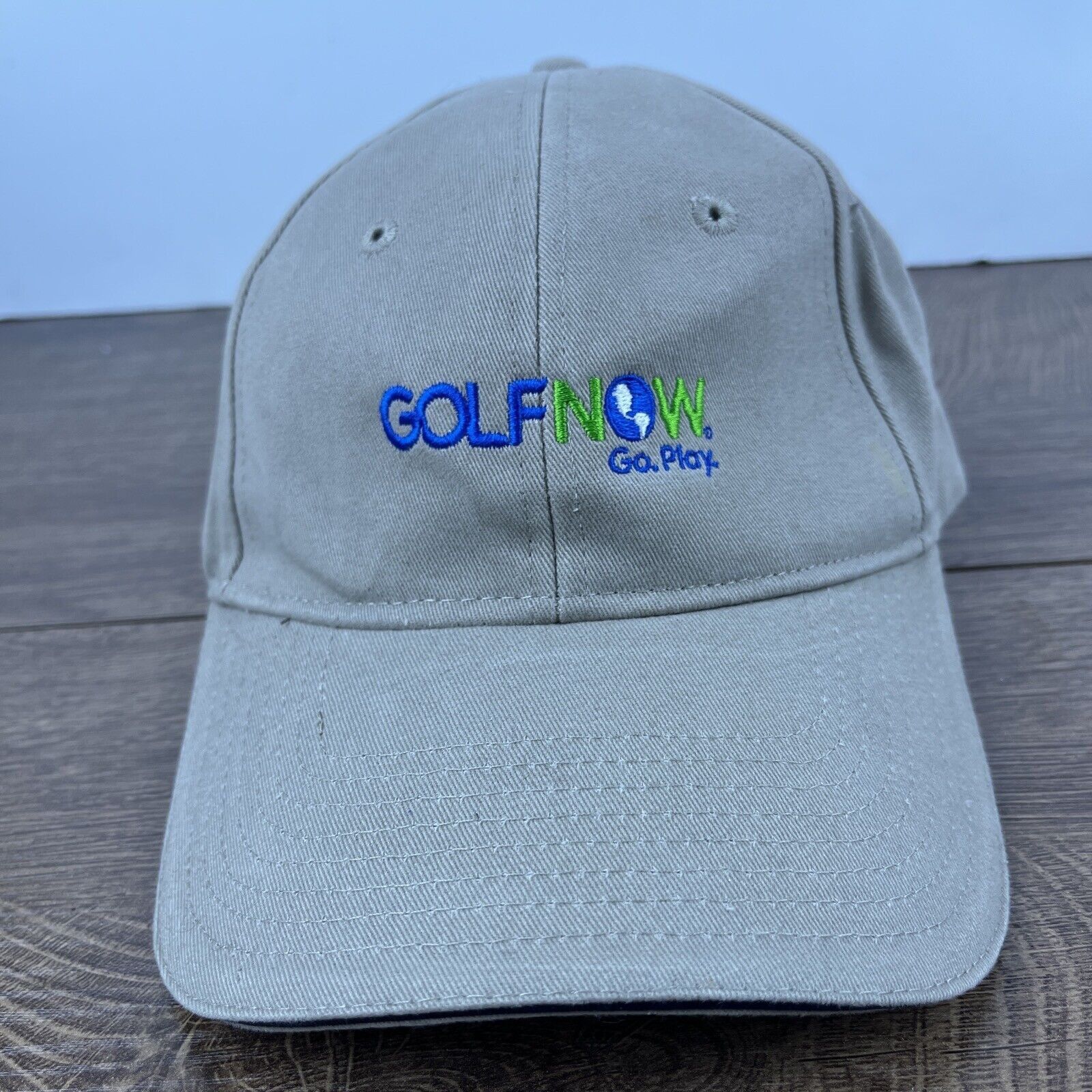 Other Golf Now Go Play Hat Golf Now Hat Tan Brown Hat Adjustable T Size ONE SIZE - 1 Thumbnail