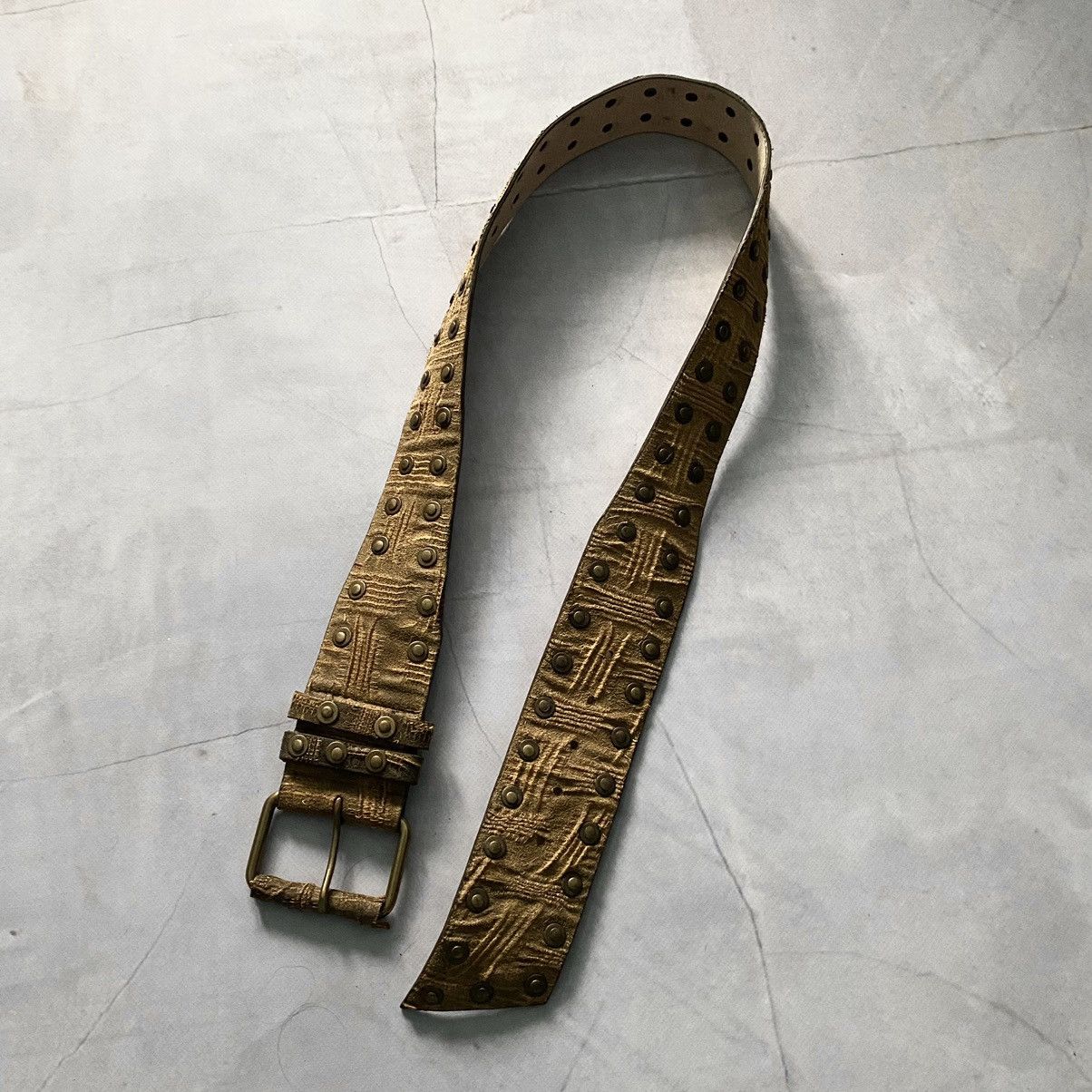 Designer Archive Histeric Glamour Style Leather Balenciaga Vibe Belt Size ONE SIZE - 4 Thumbnail