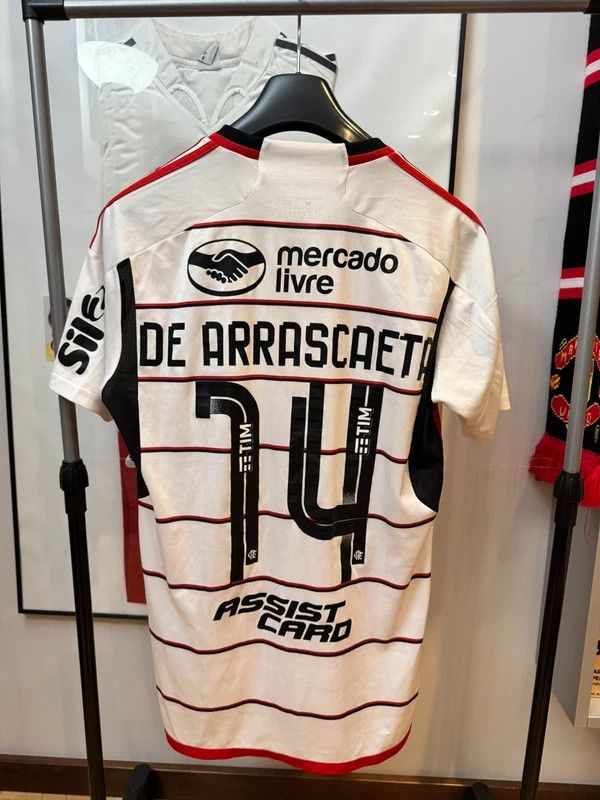 Adidas Adidas Flamengo 2023-24 Arrascaeta #14 Away Jersey M Size US M / EU 48-50 / 2 - 1 Thumbnail