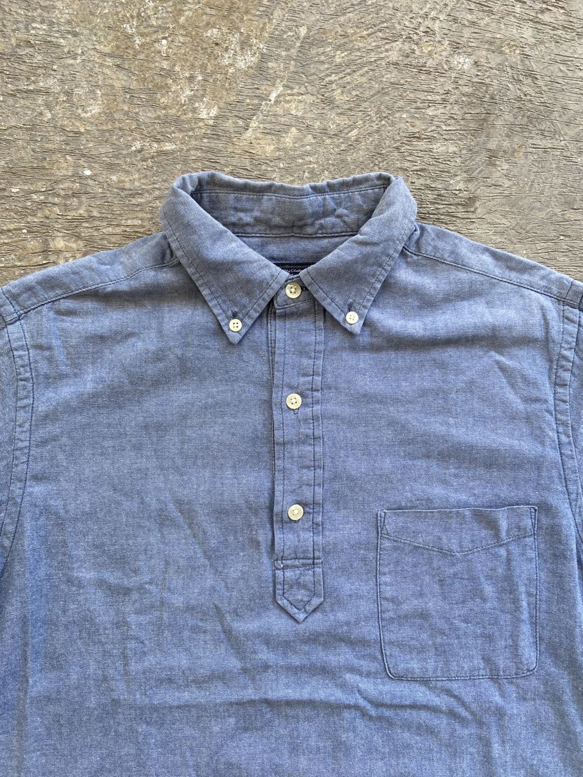 Beams Plus 2000s Beams Plus - Ivy Style Western Half Button Shirt Size US S / EU 44-46 / 1 - 3 Thumbnail